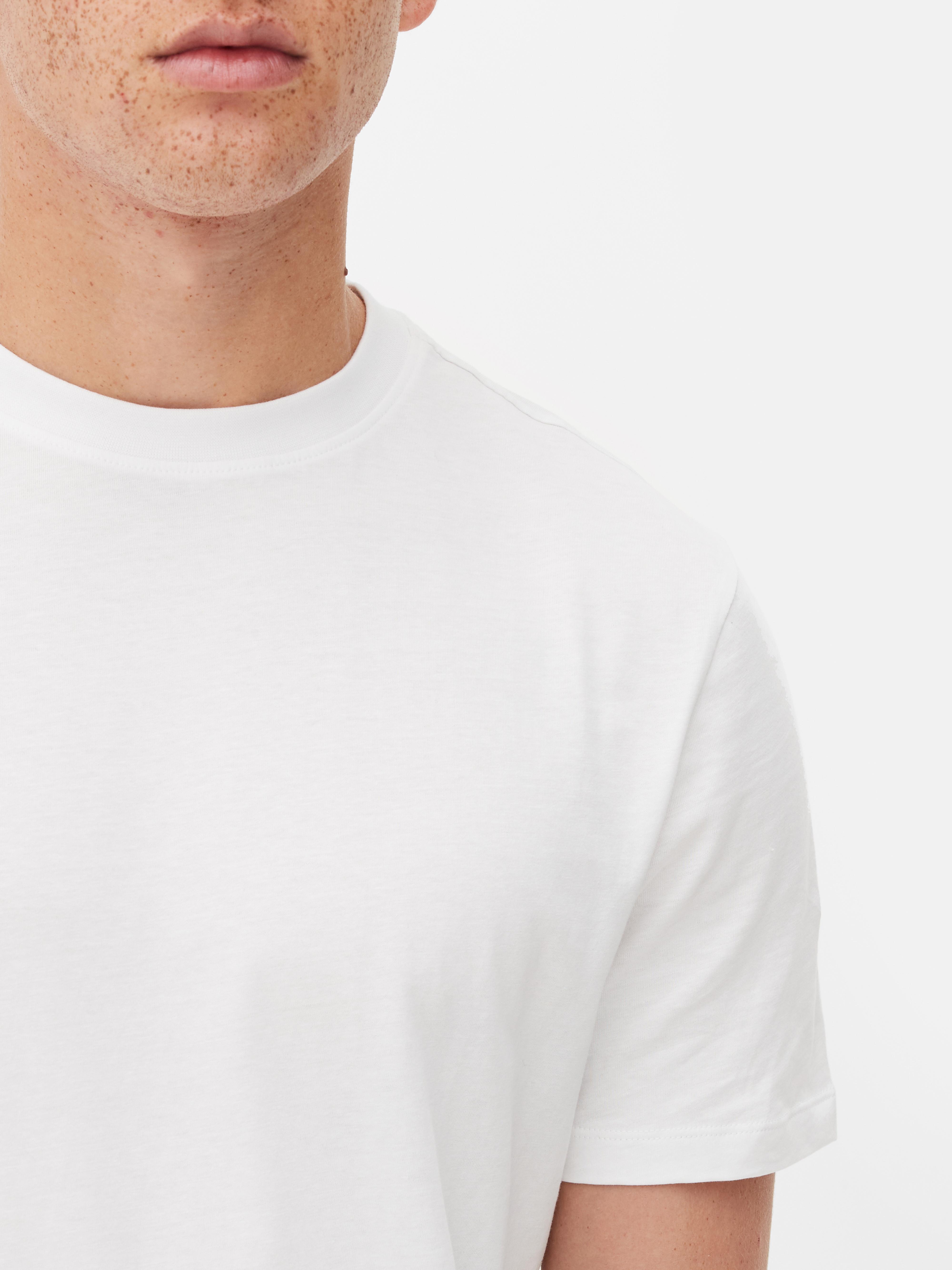 Primark Mens Thermal White T-shirt
