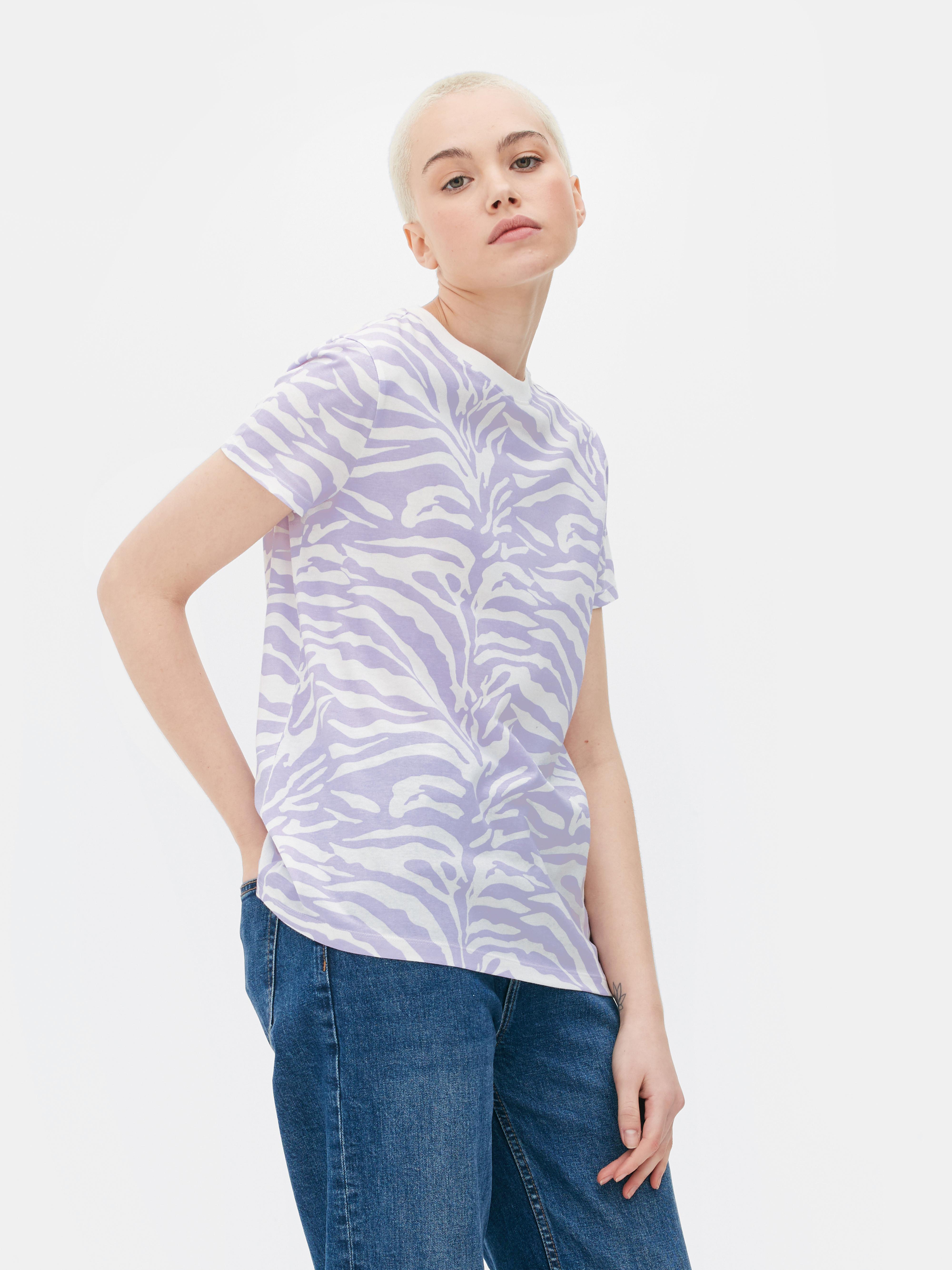 Maglia con stampa tigrata