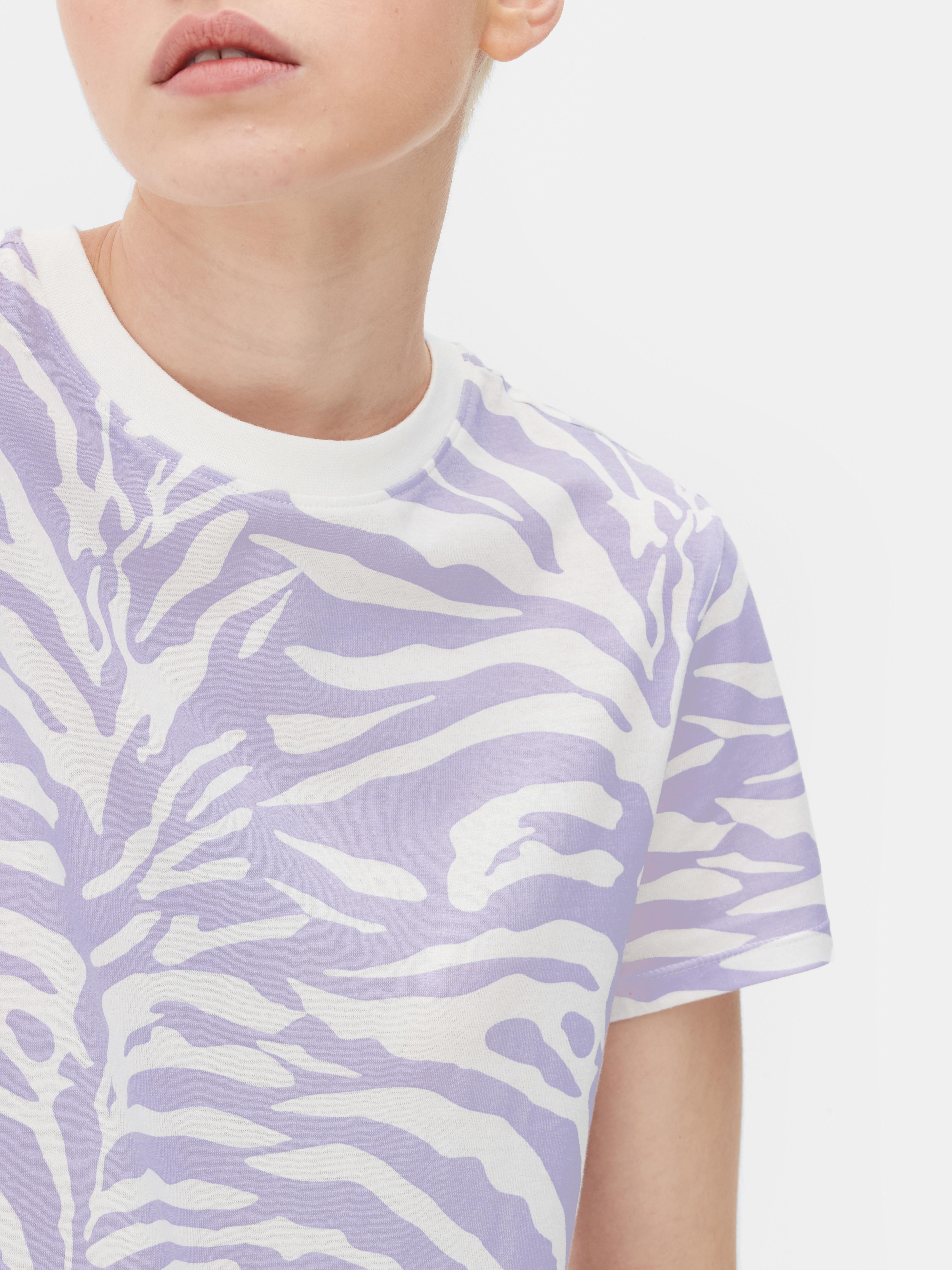 Maglia con stampa tigrata