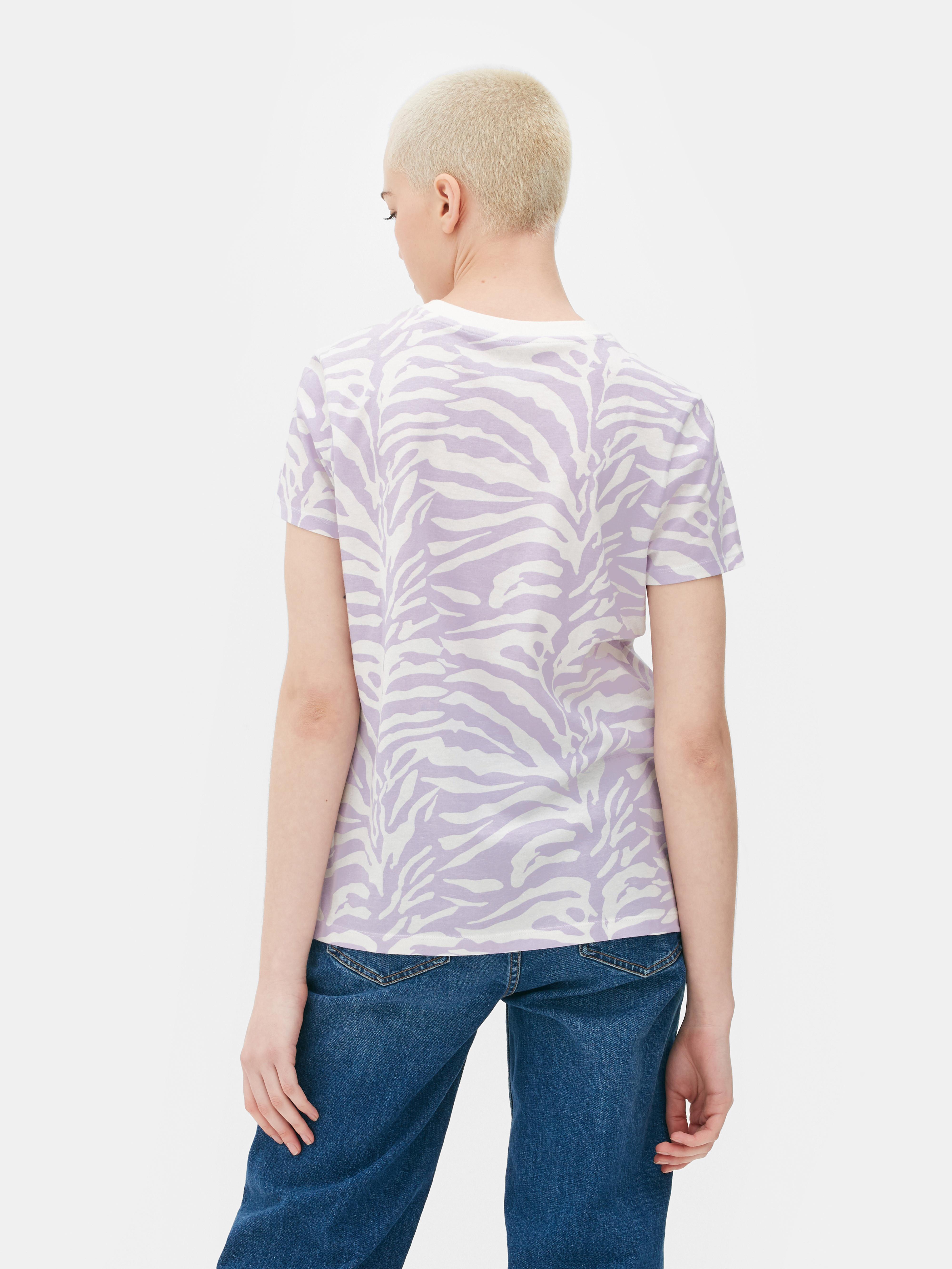 Maglia con stampa tigrata