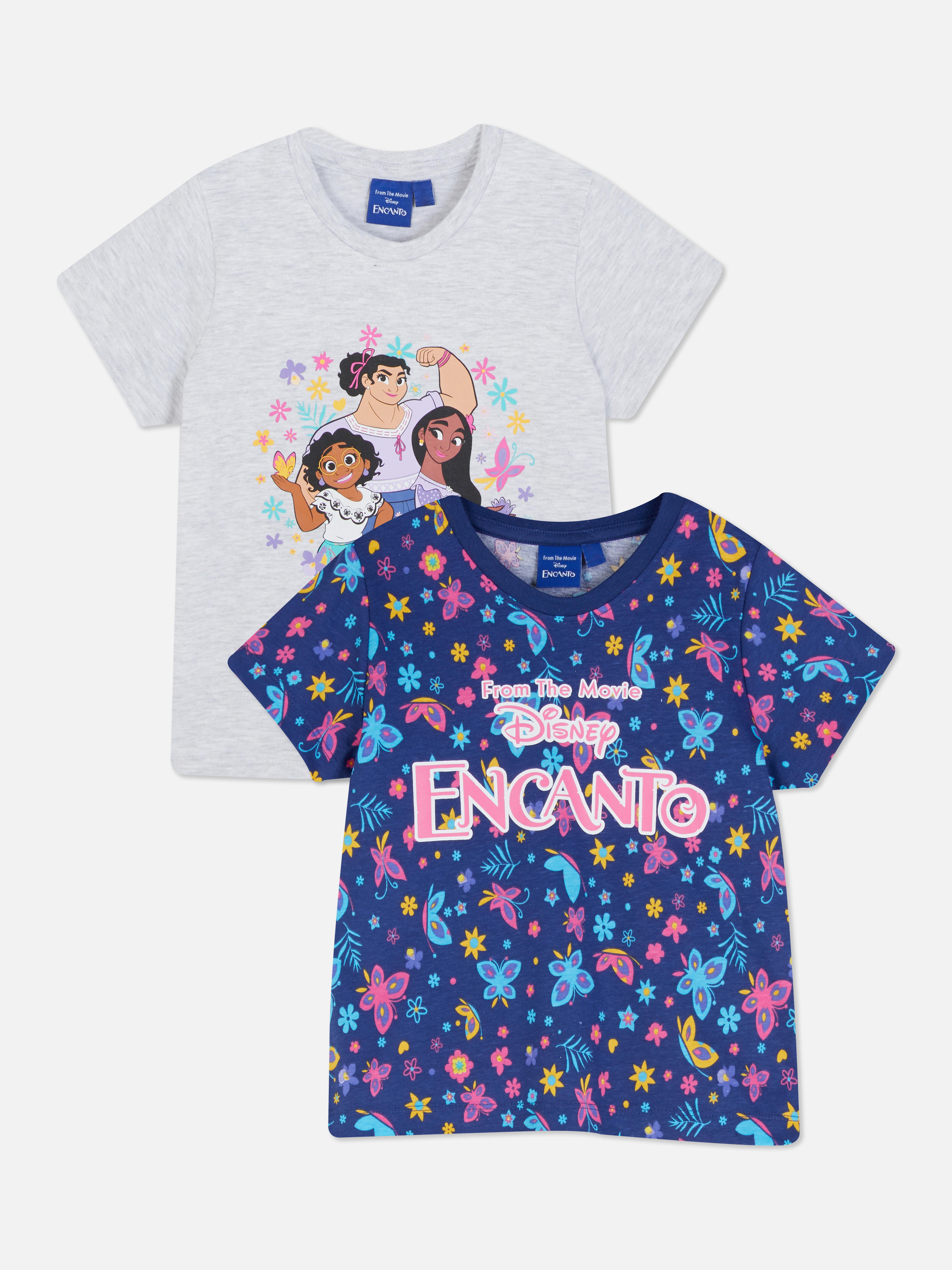 2pk Disney's Encanto Printed Cotton T-shirts