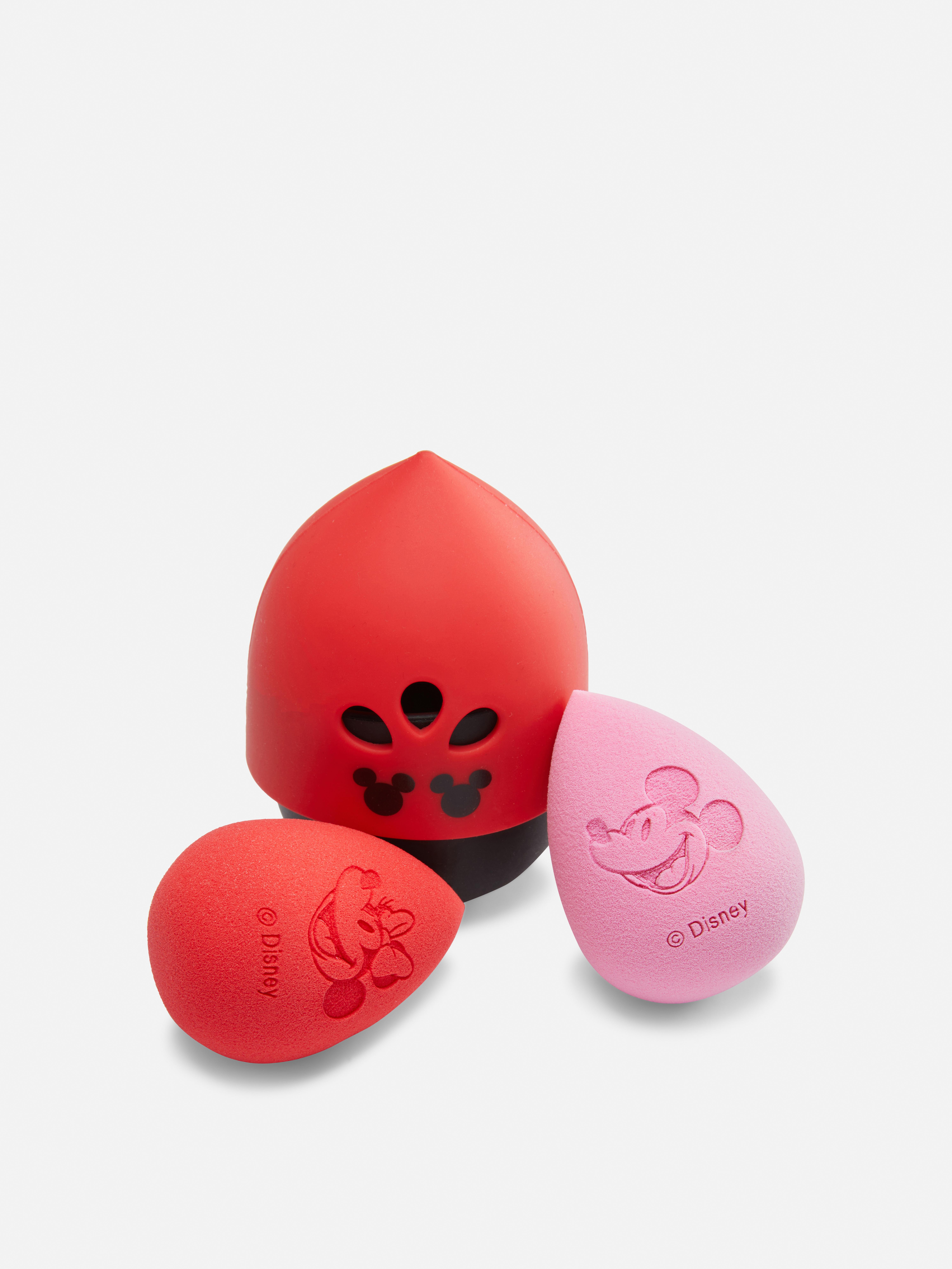 2pk Disney's Mickey & Minnie Mouse Beauty Blenders and Holder