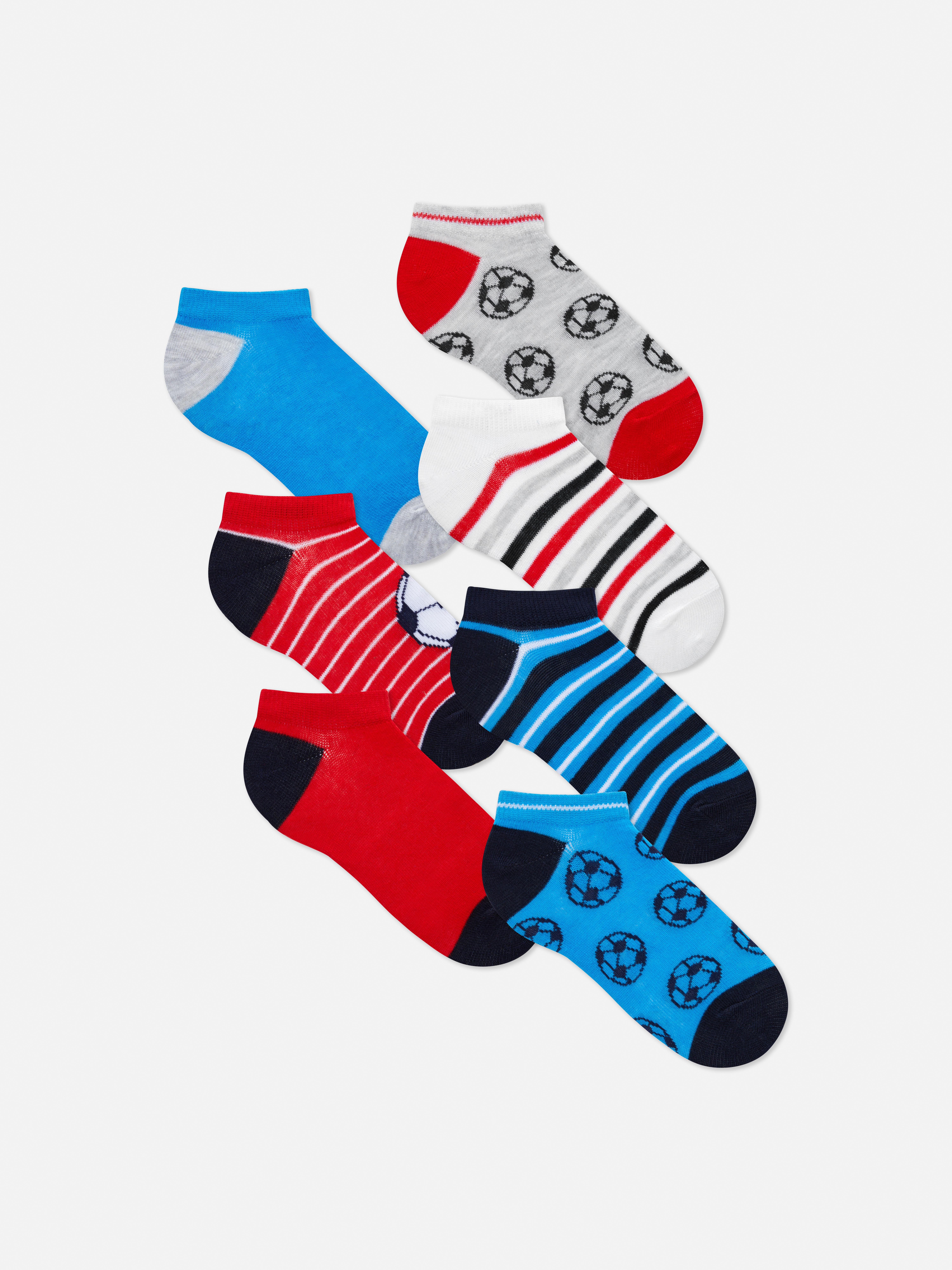 7-Pack Soccer Sneaker Socks