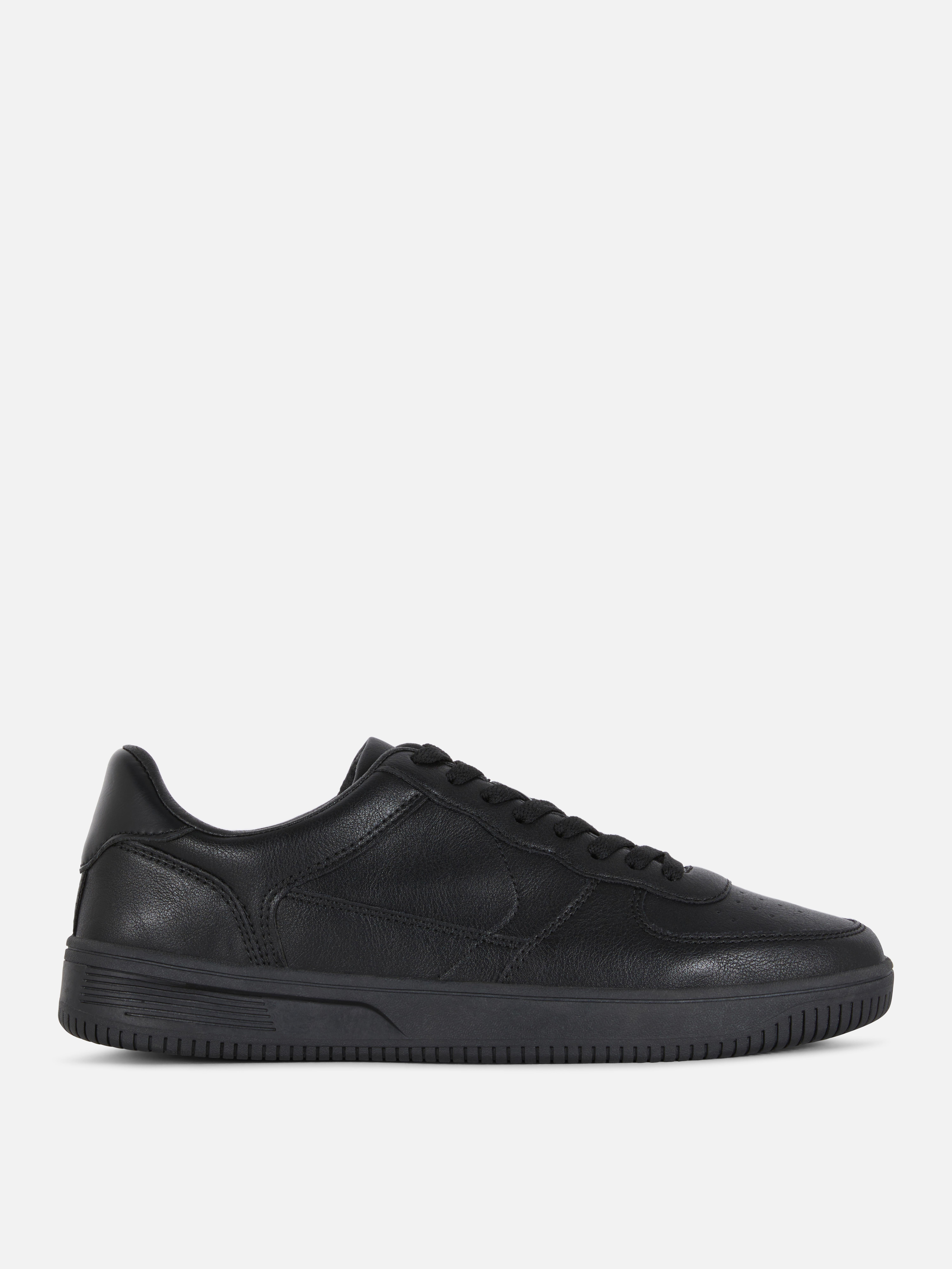 Panelled Low-Top Trainers