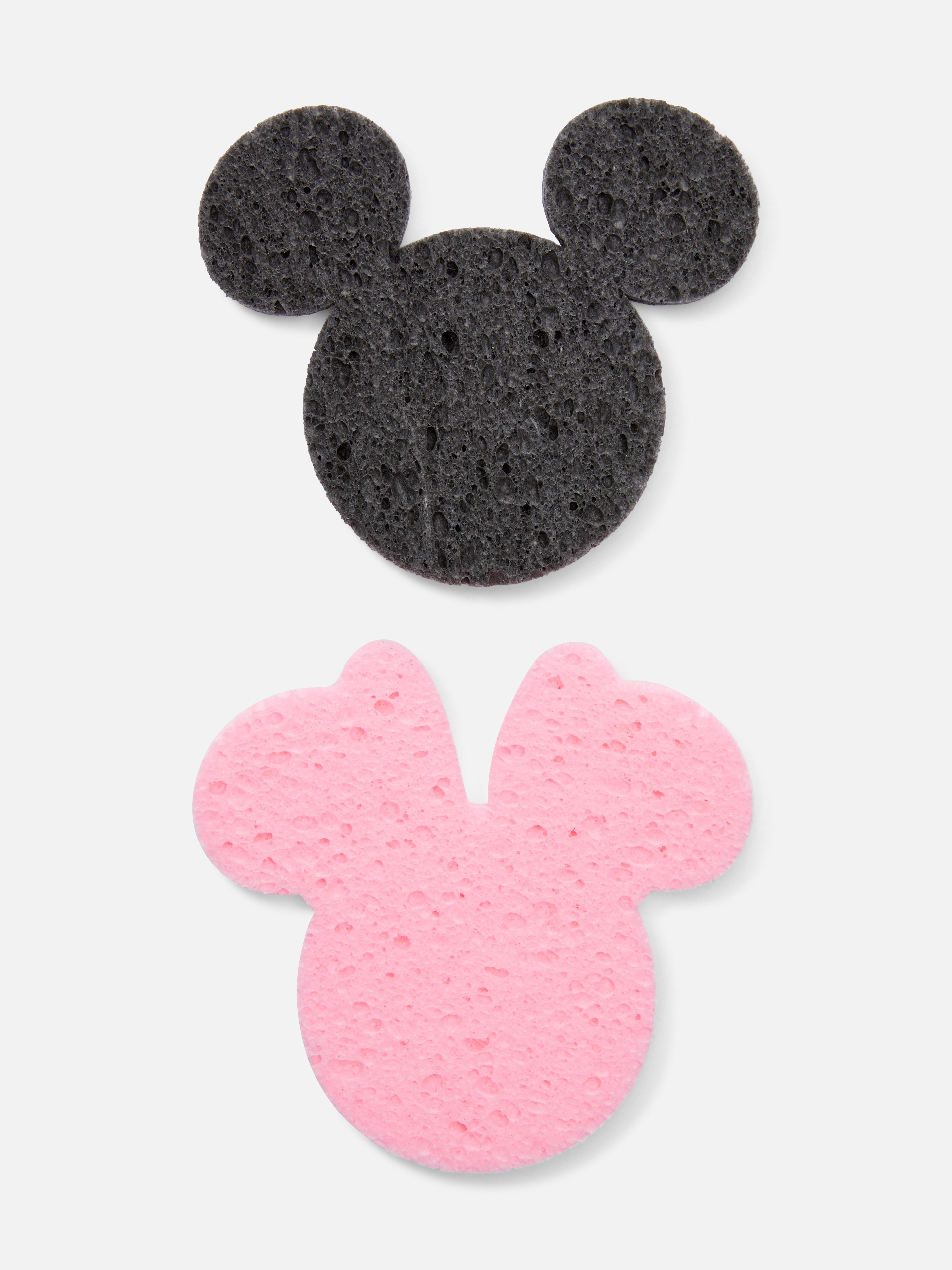 2pk Disney’s Mickey and Minnie Mouse Face Sponges