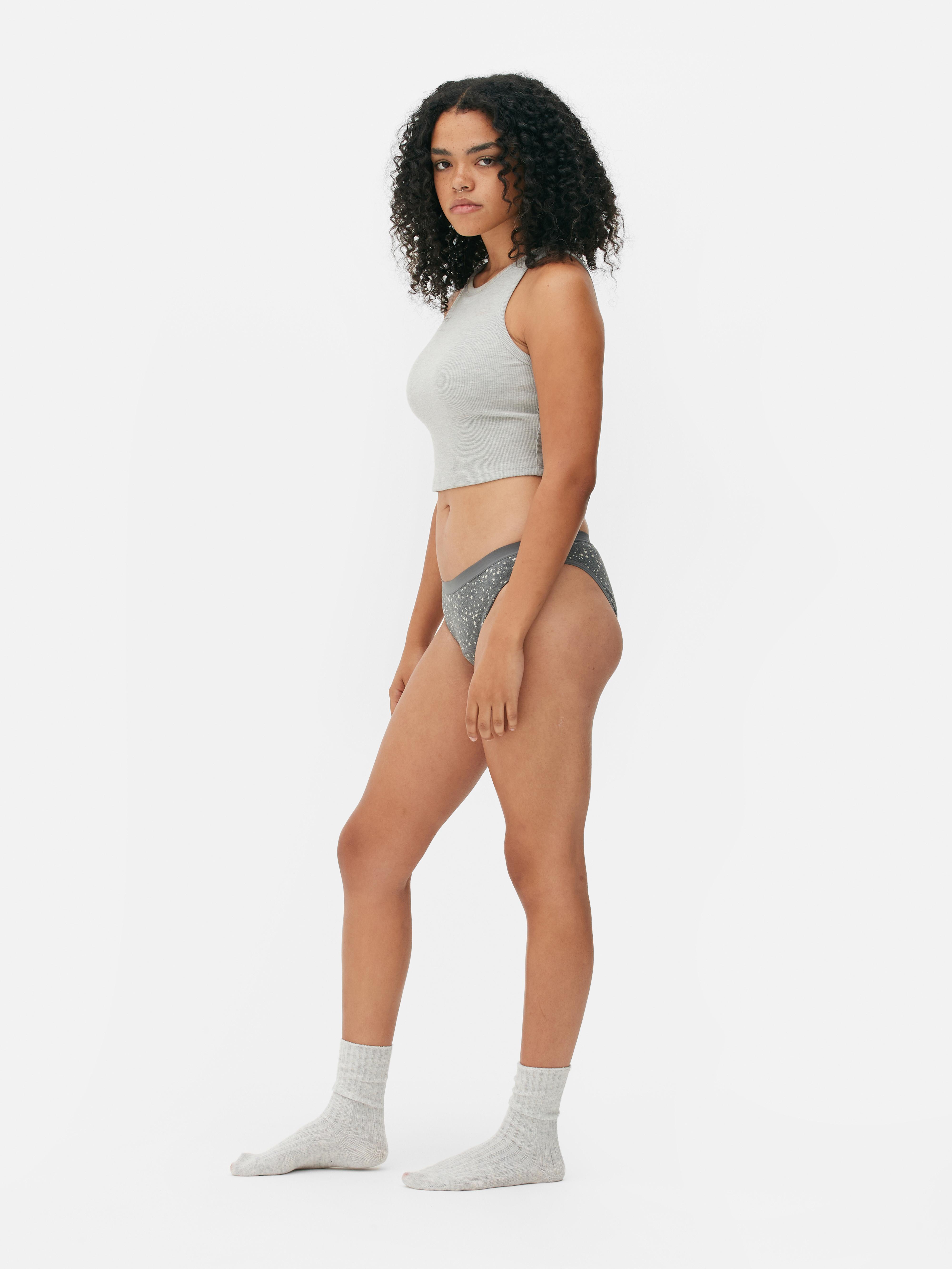 PRIMARK Women's Menstrual Period Underwear HIPSTER MULTICOLOR 3-pack Size  MEDIUM