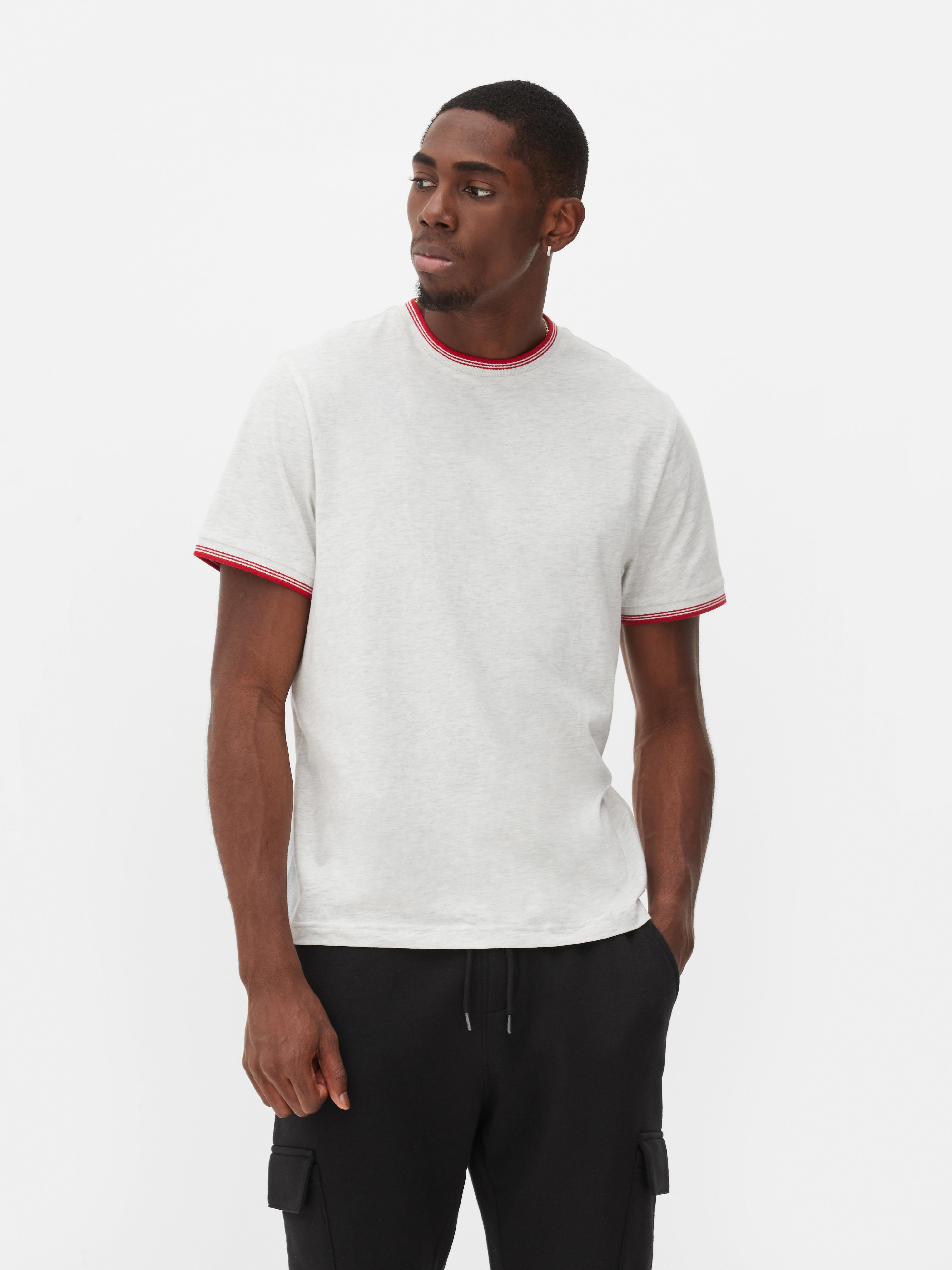 Two-tone Short Sleeve T-shirt