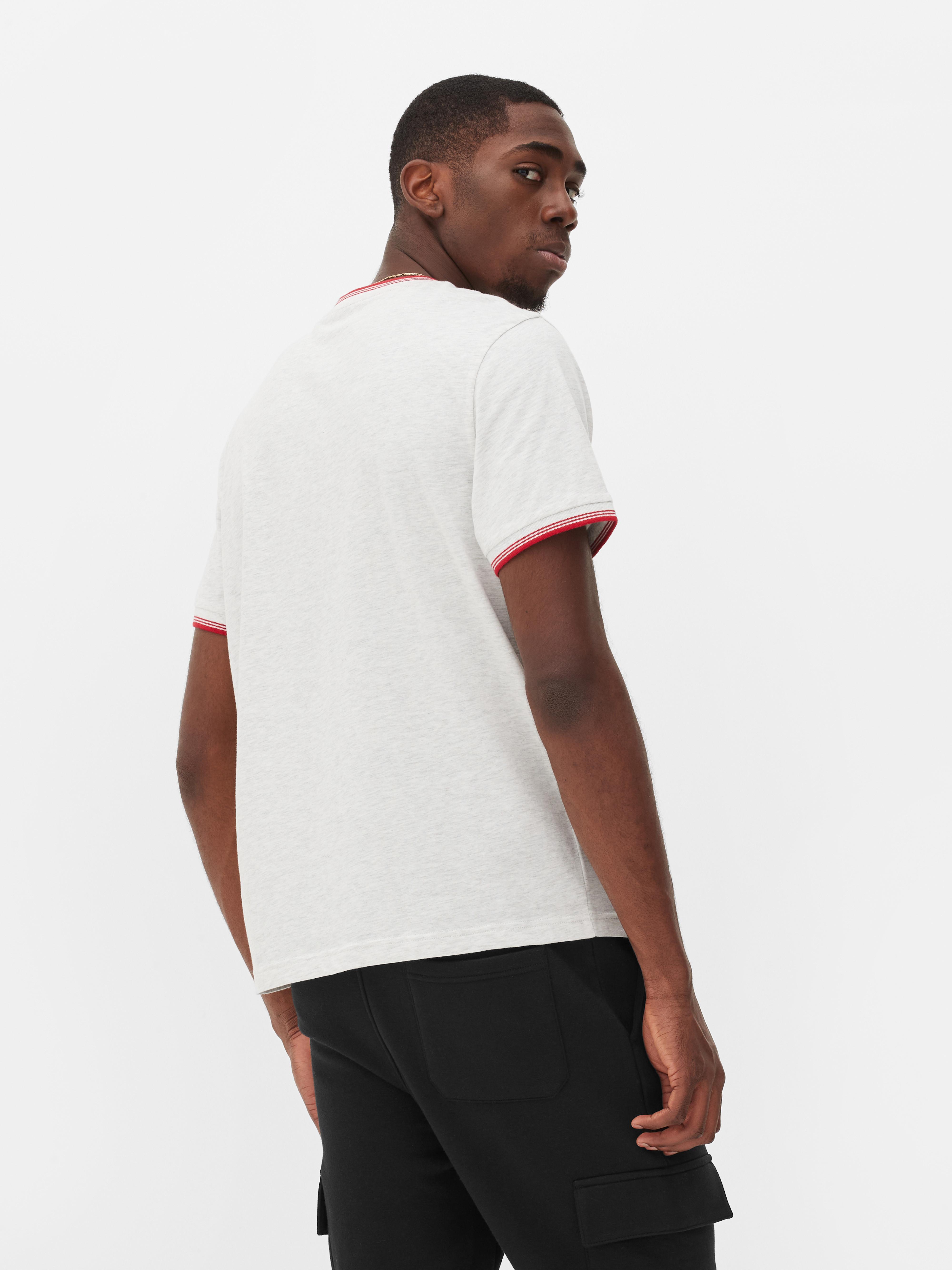 Two-tone Short Sleeve T-shirt