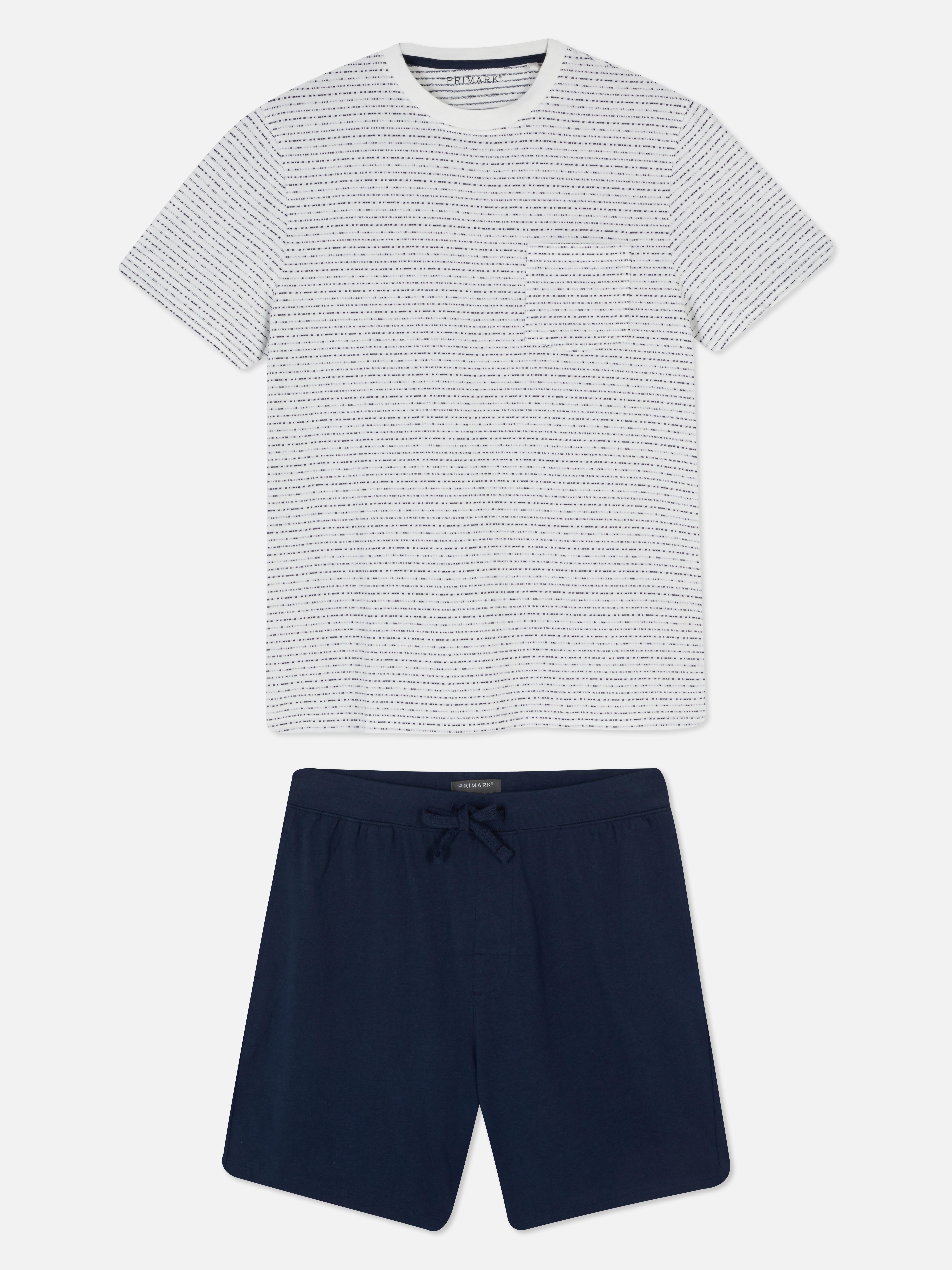 Shorts and T-shirt Pajama Set