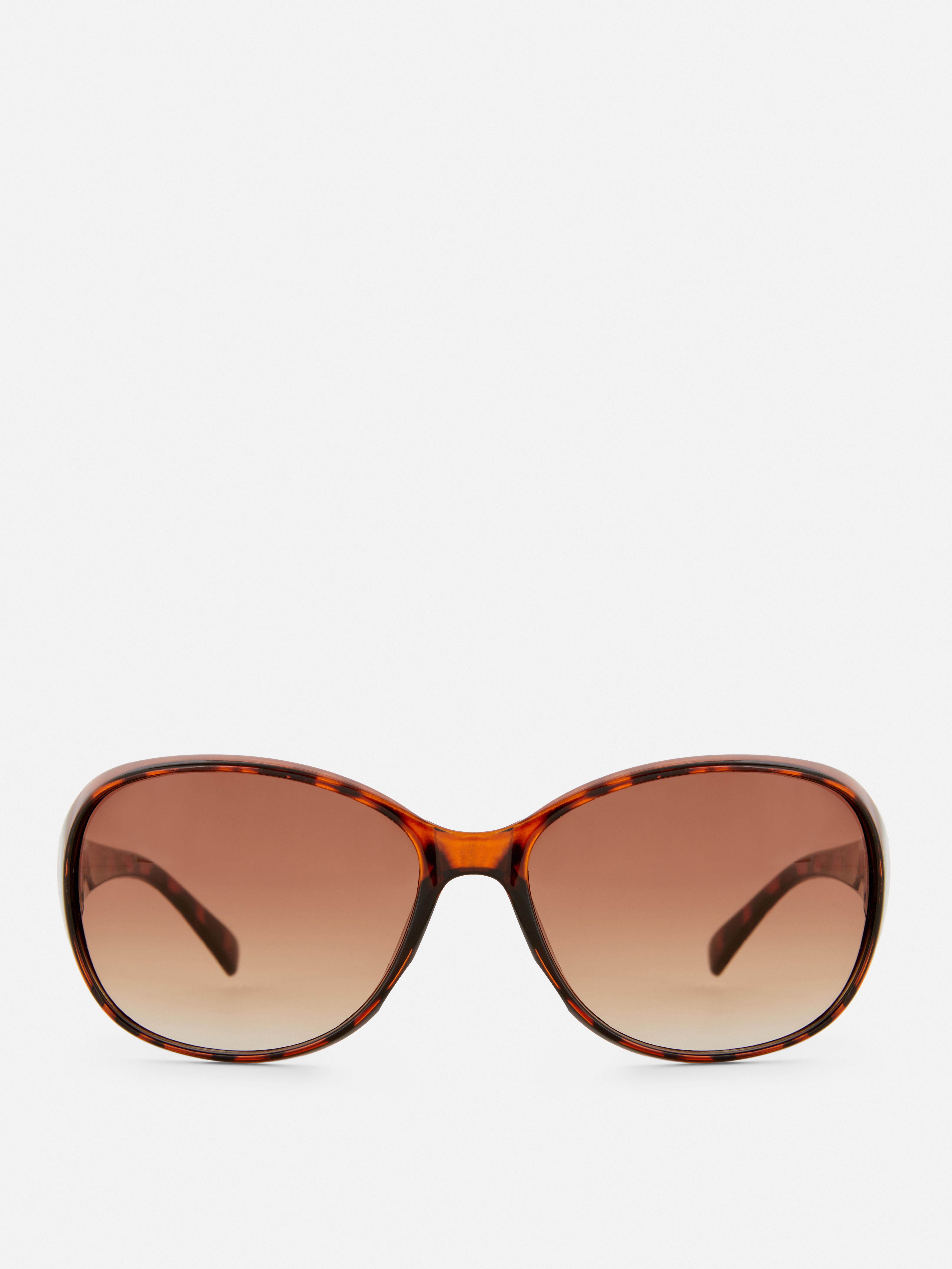 Gafas de sol ovaladas con degradado de color