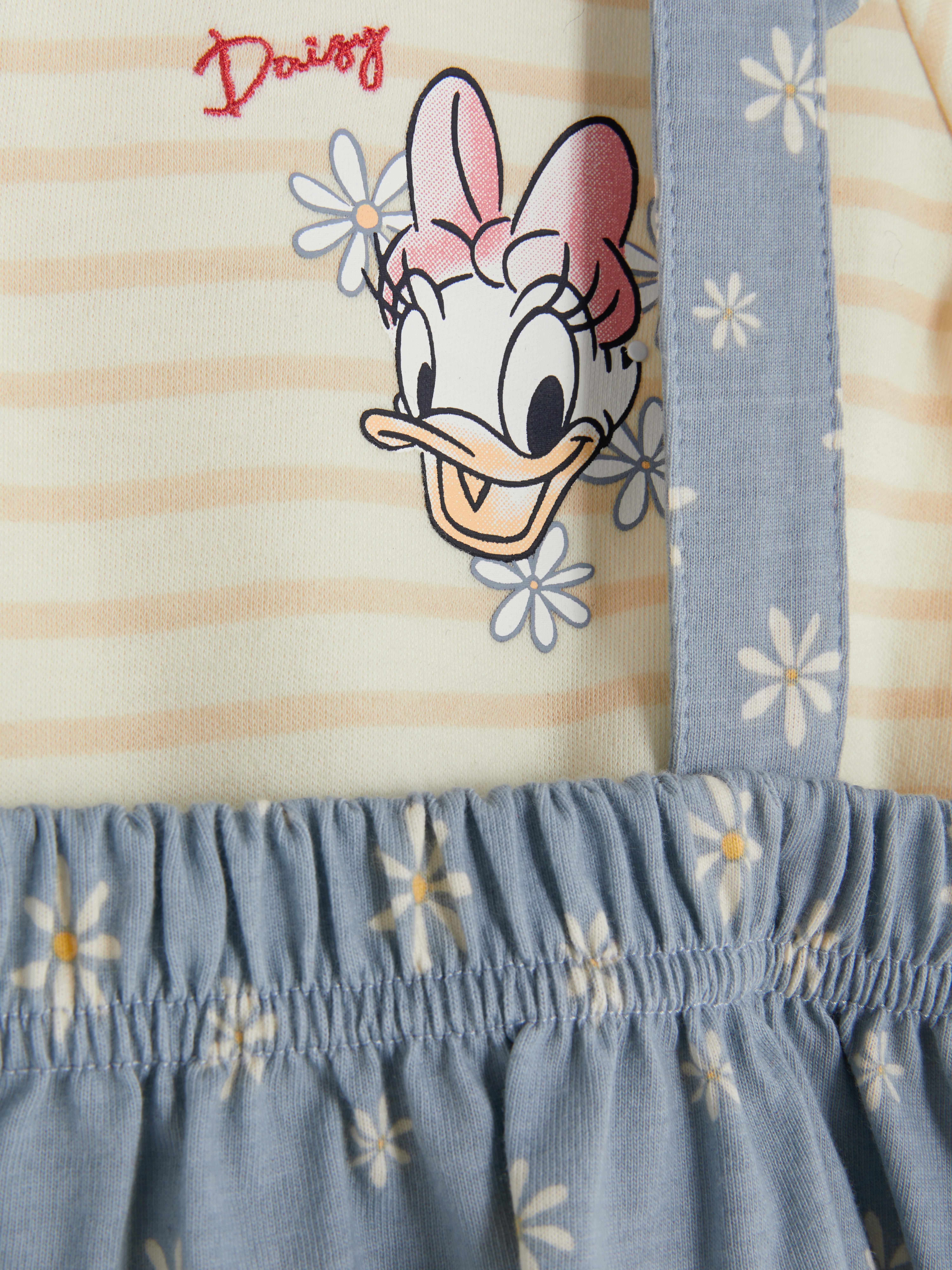 Disney’s Daisy Duck Bodysuit and Pinafore Dress Set