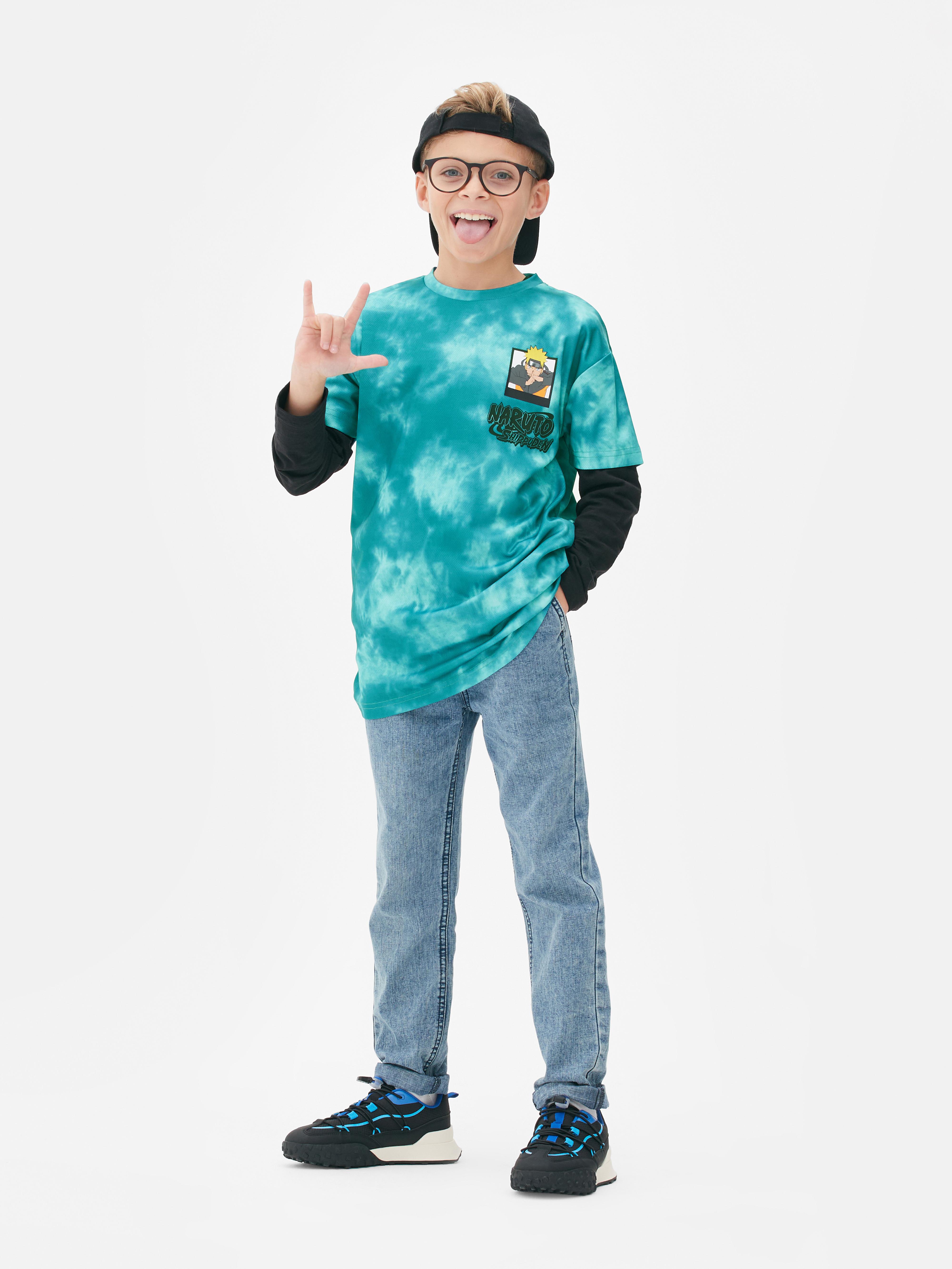 Naruto Tie-dye T-shirt