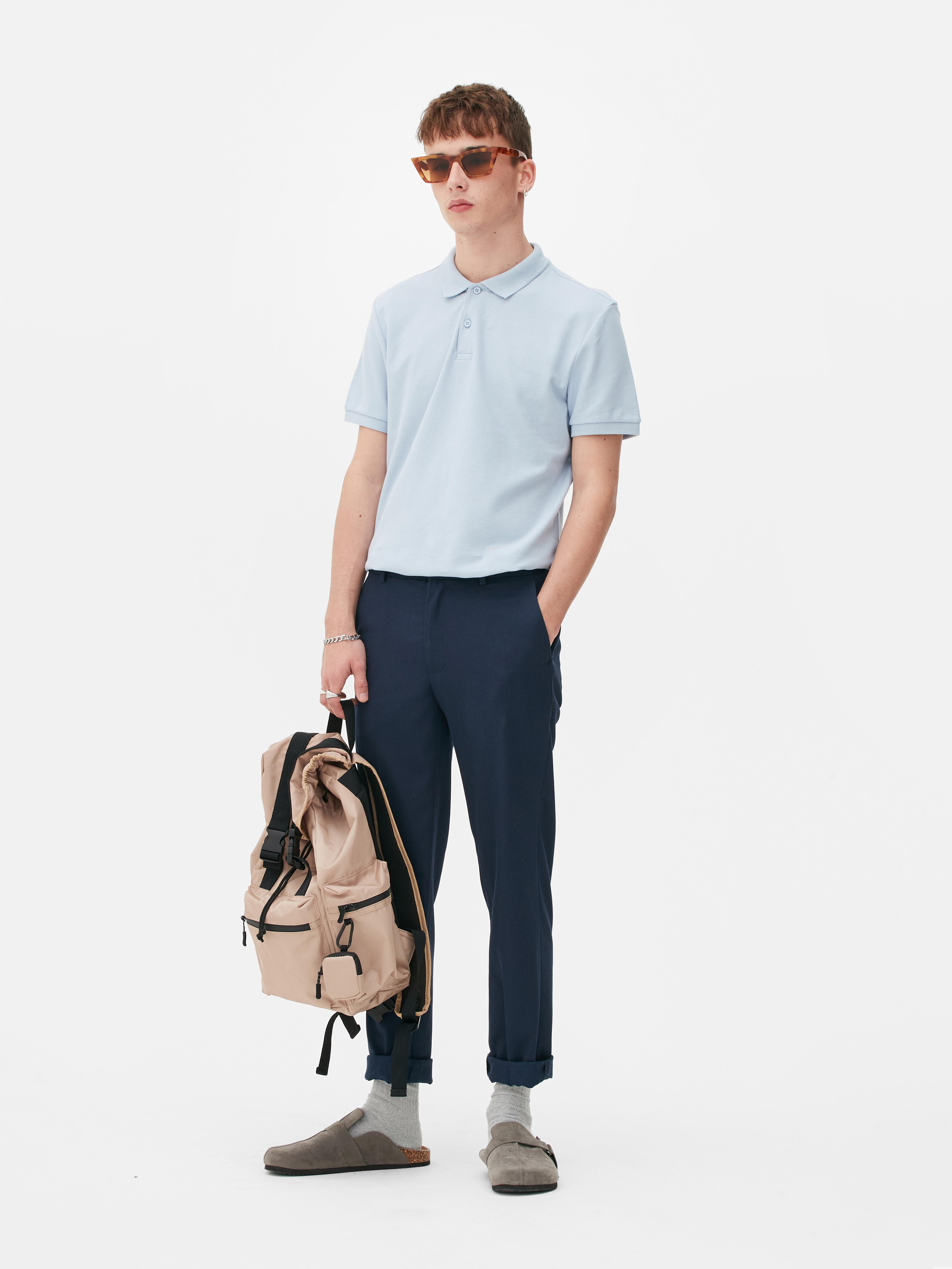 Short Sleeve Polo Shirt Primark