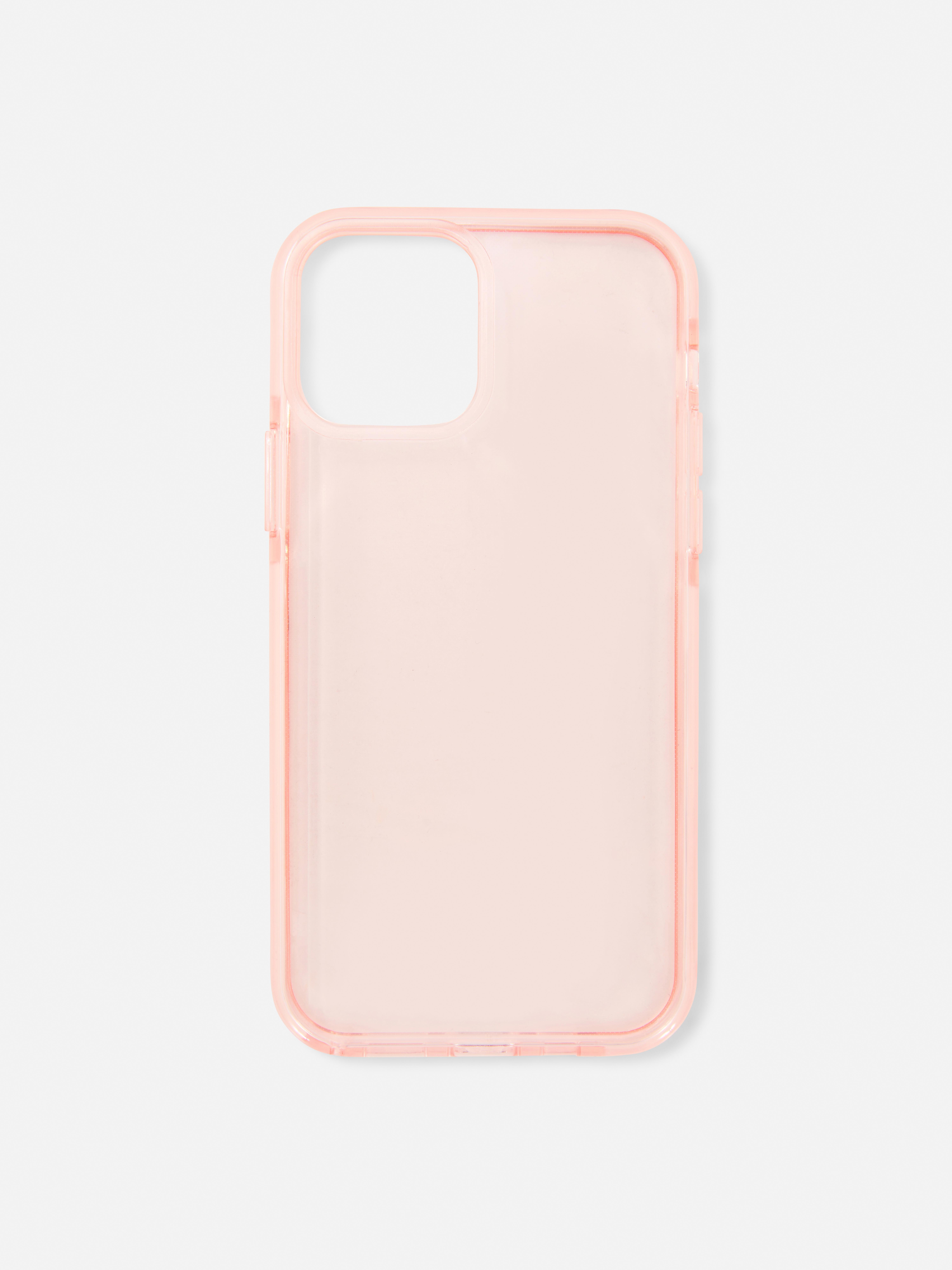 Transparent Phone Case Pink