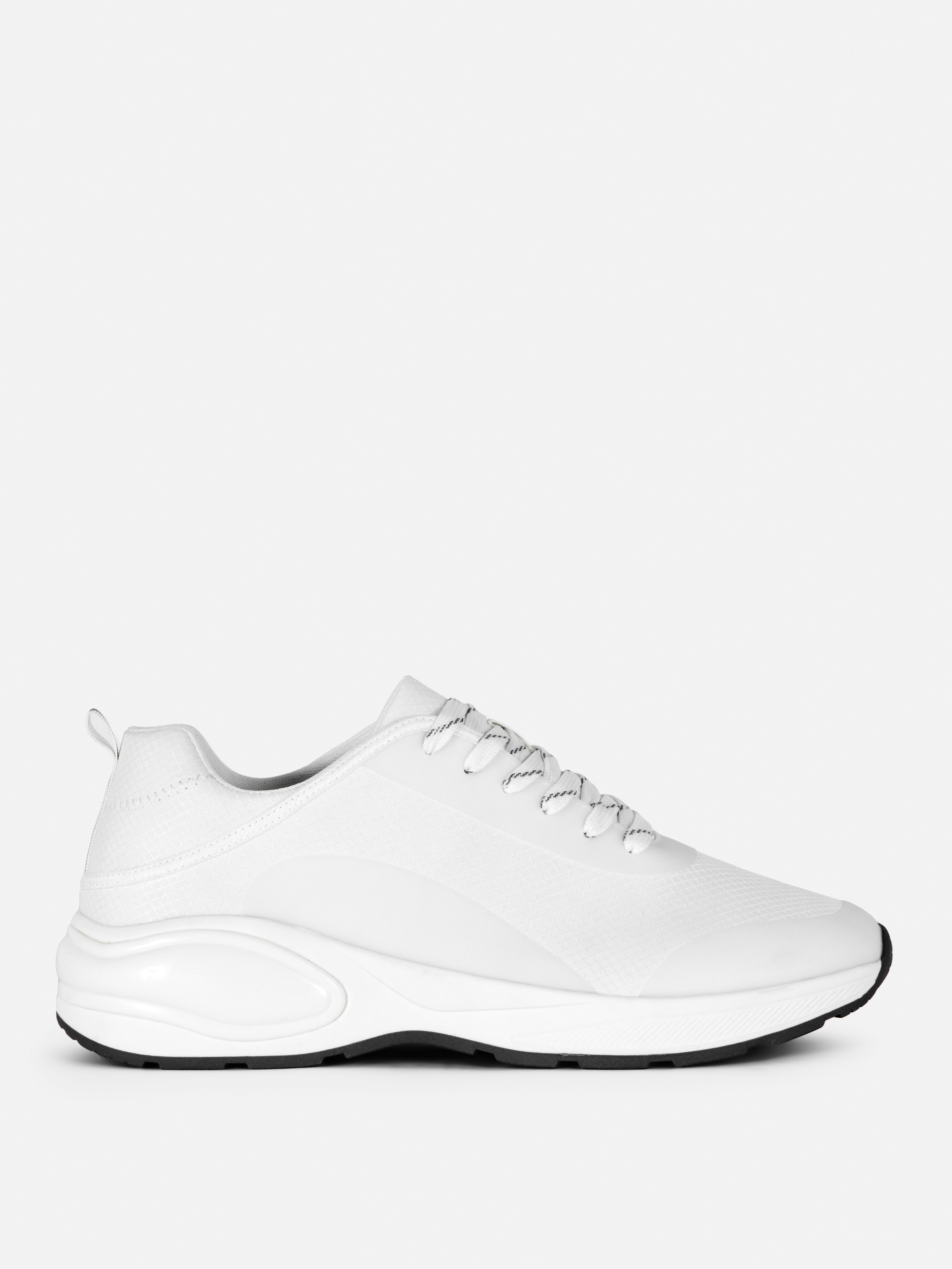 Low-Top Chunky Trainers White