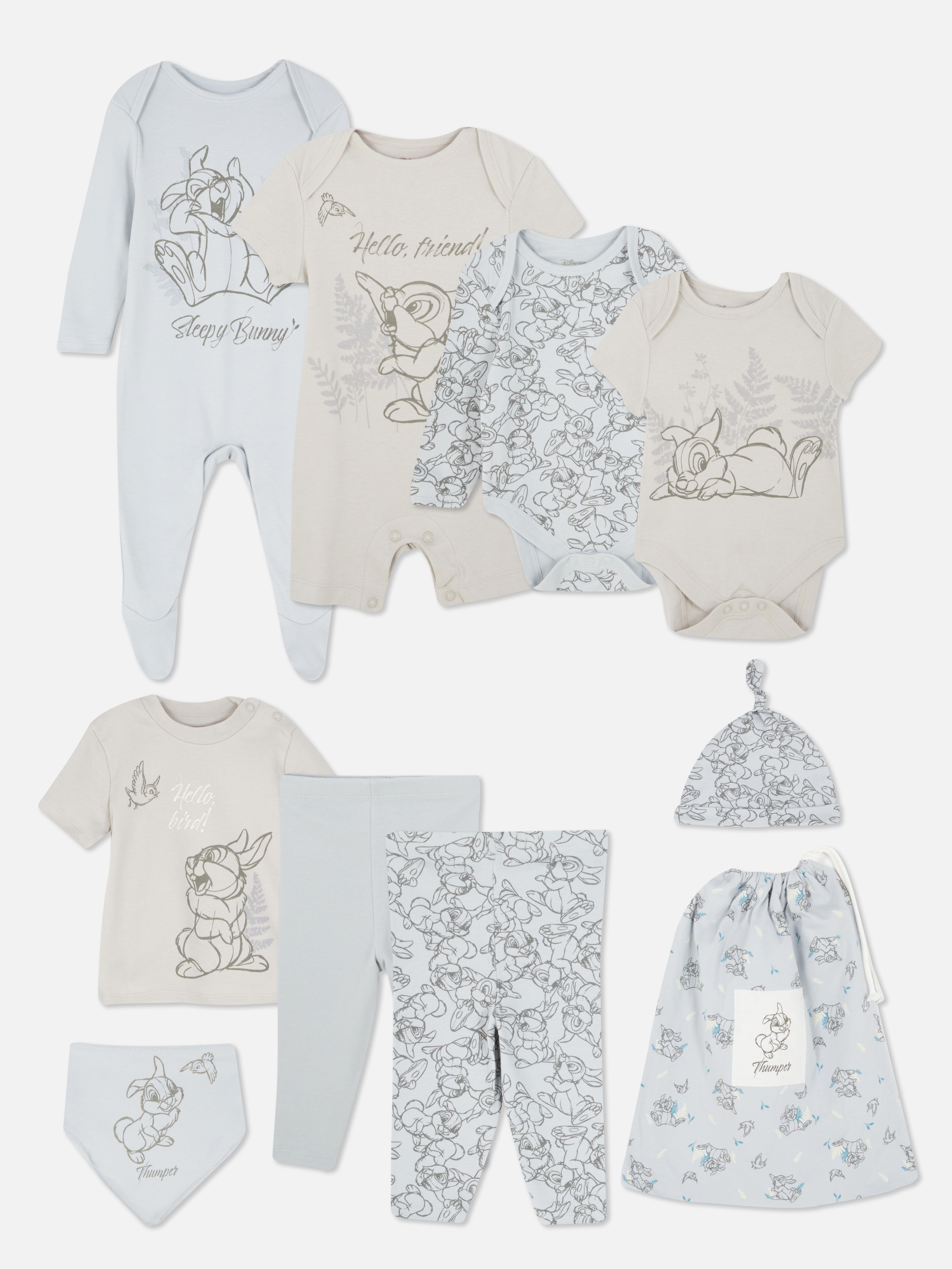 Disney’s Bambi and Thumper 10-Piece Clothing Set