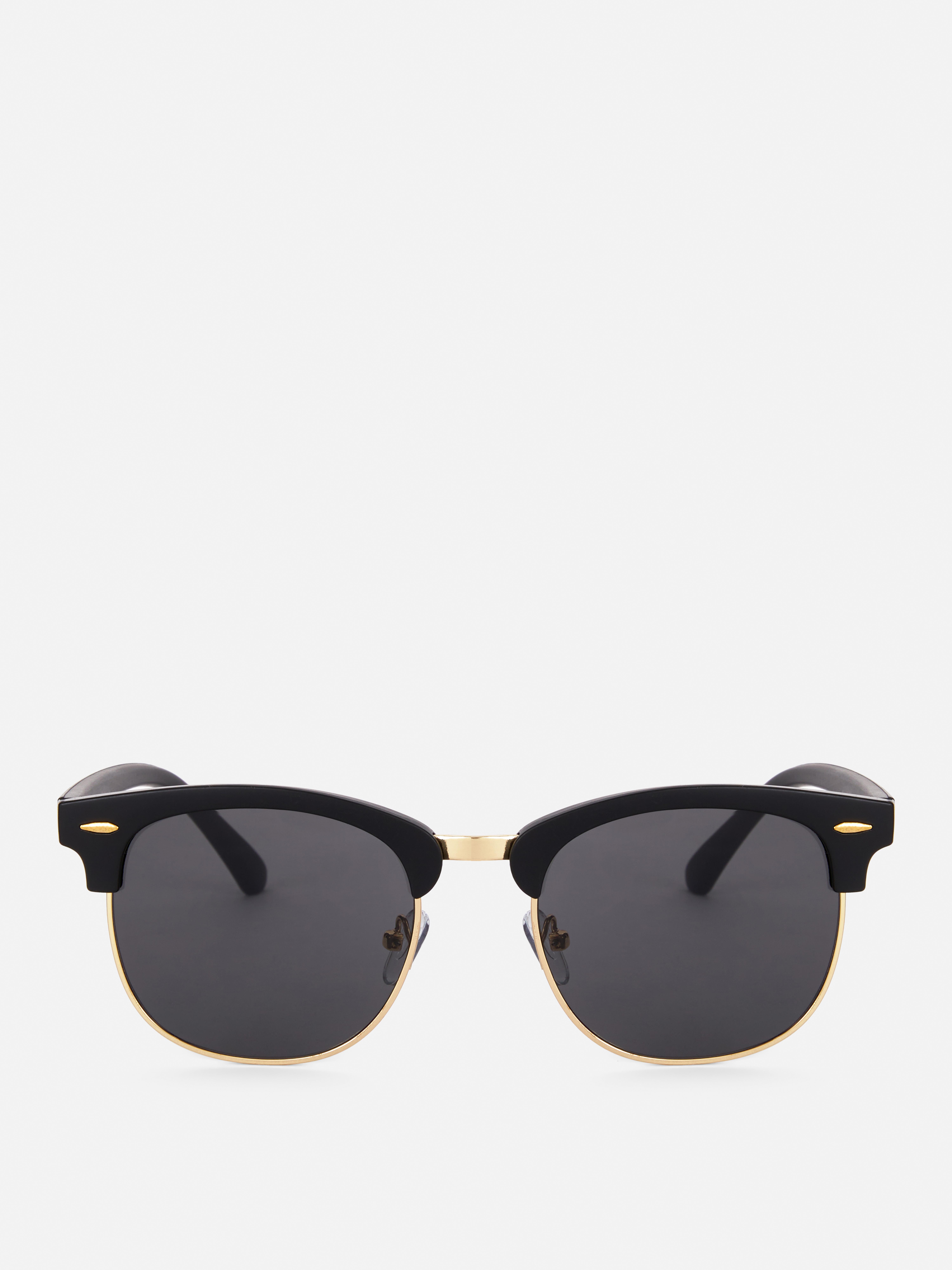 Tinted Clubmaster Sunglasses Black