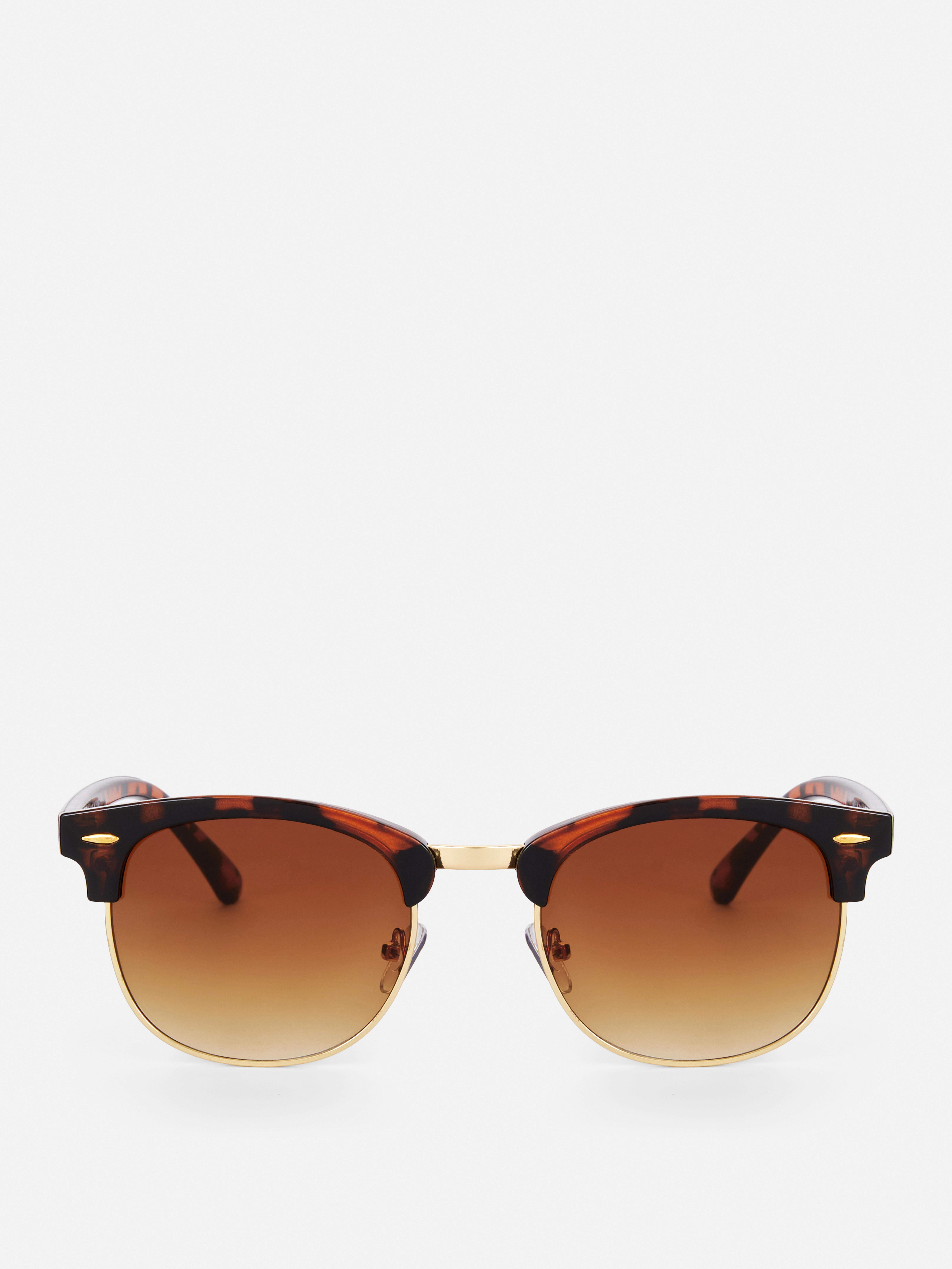 Tinted Clubmaster Sunglasses