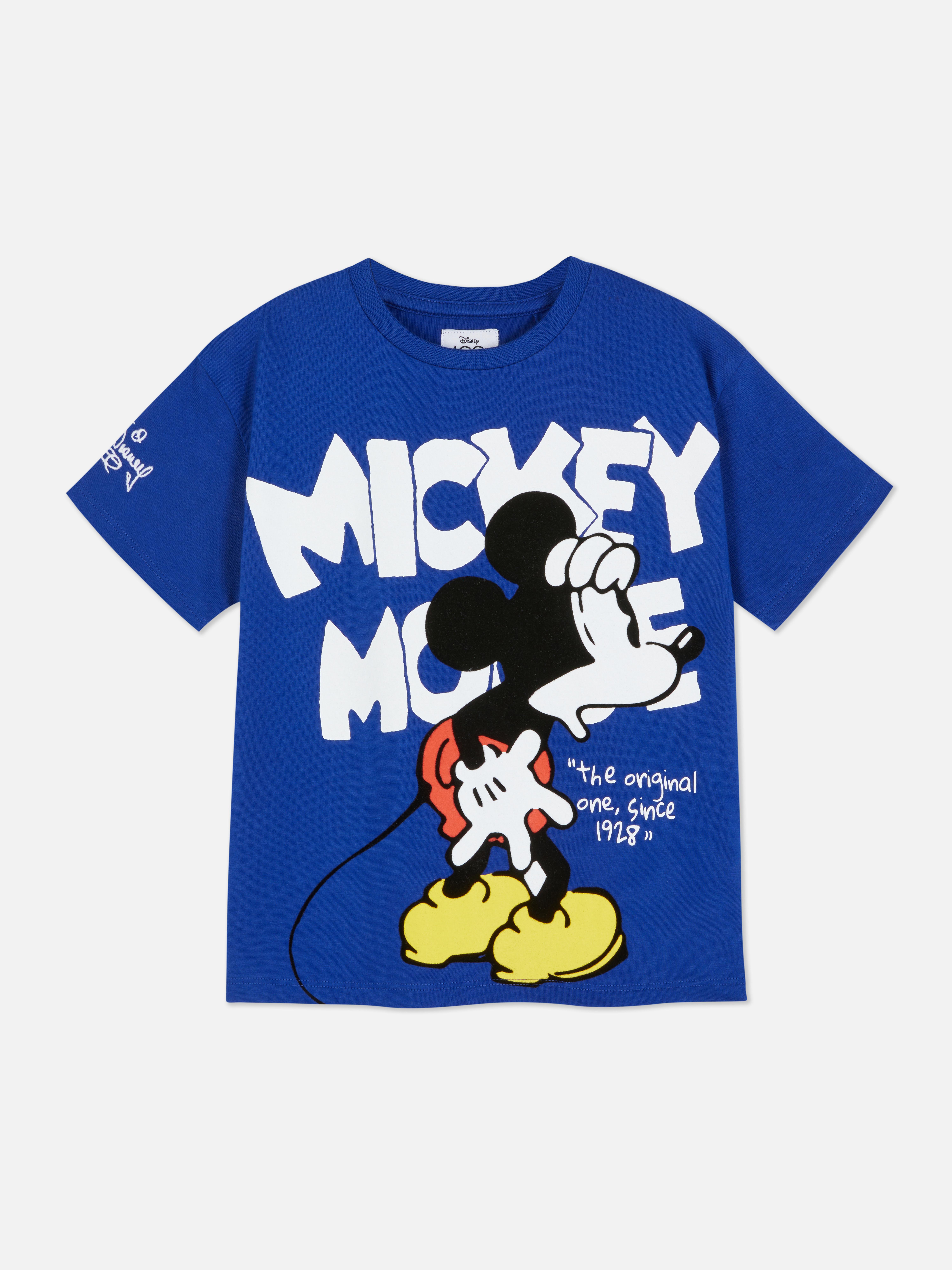 Disney's Mickey Mouse Originals Retro Print T-shirt