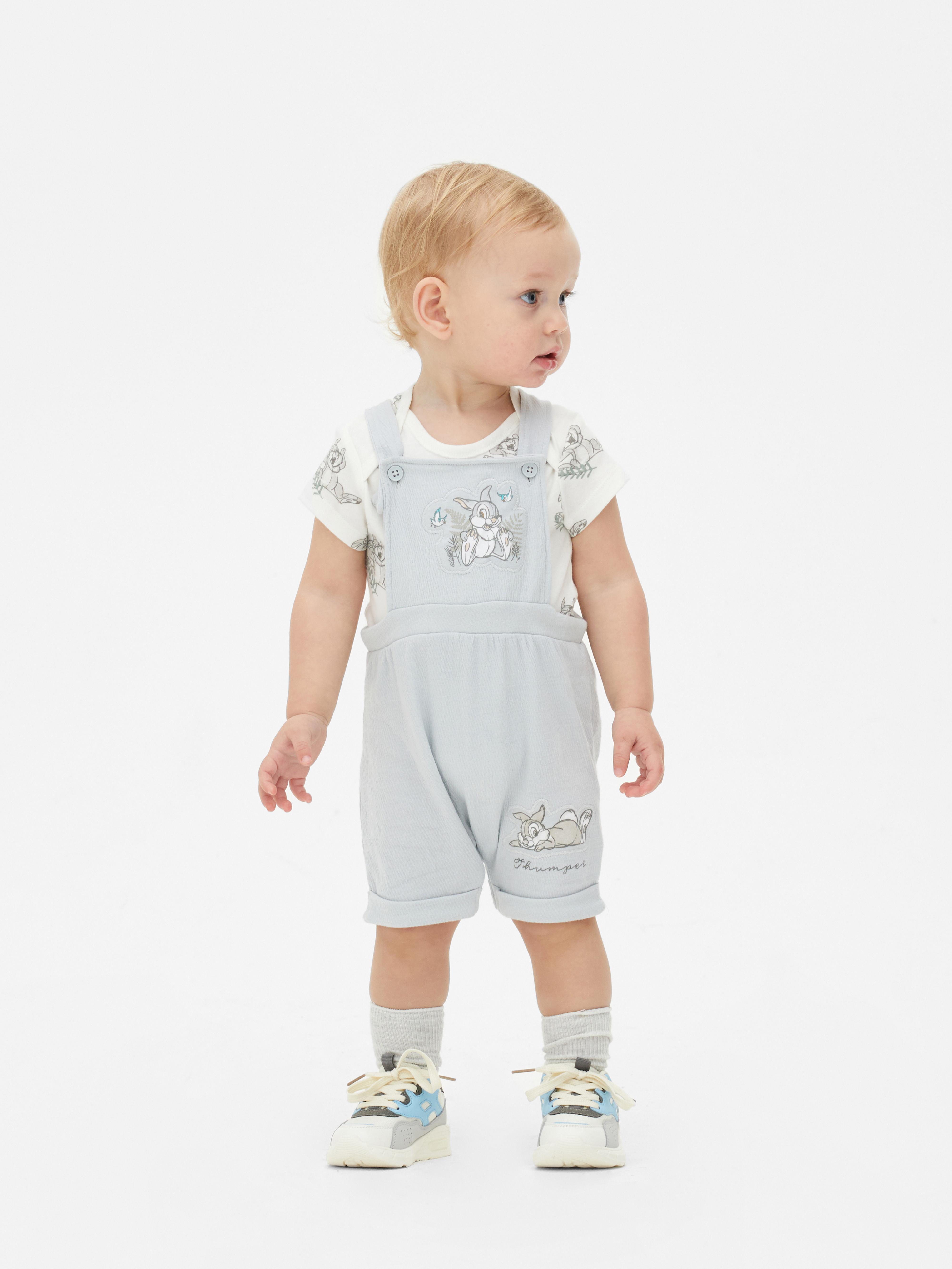 Disney's Bambi and Thumper Dungaree and Bodysuit Set