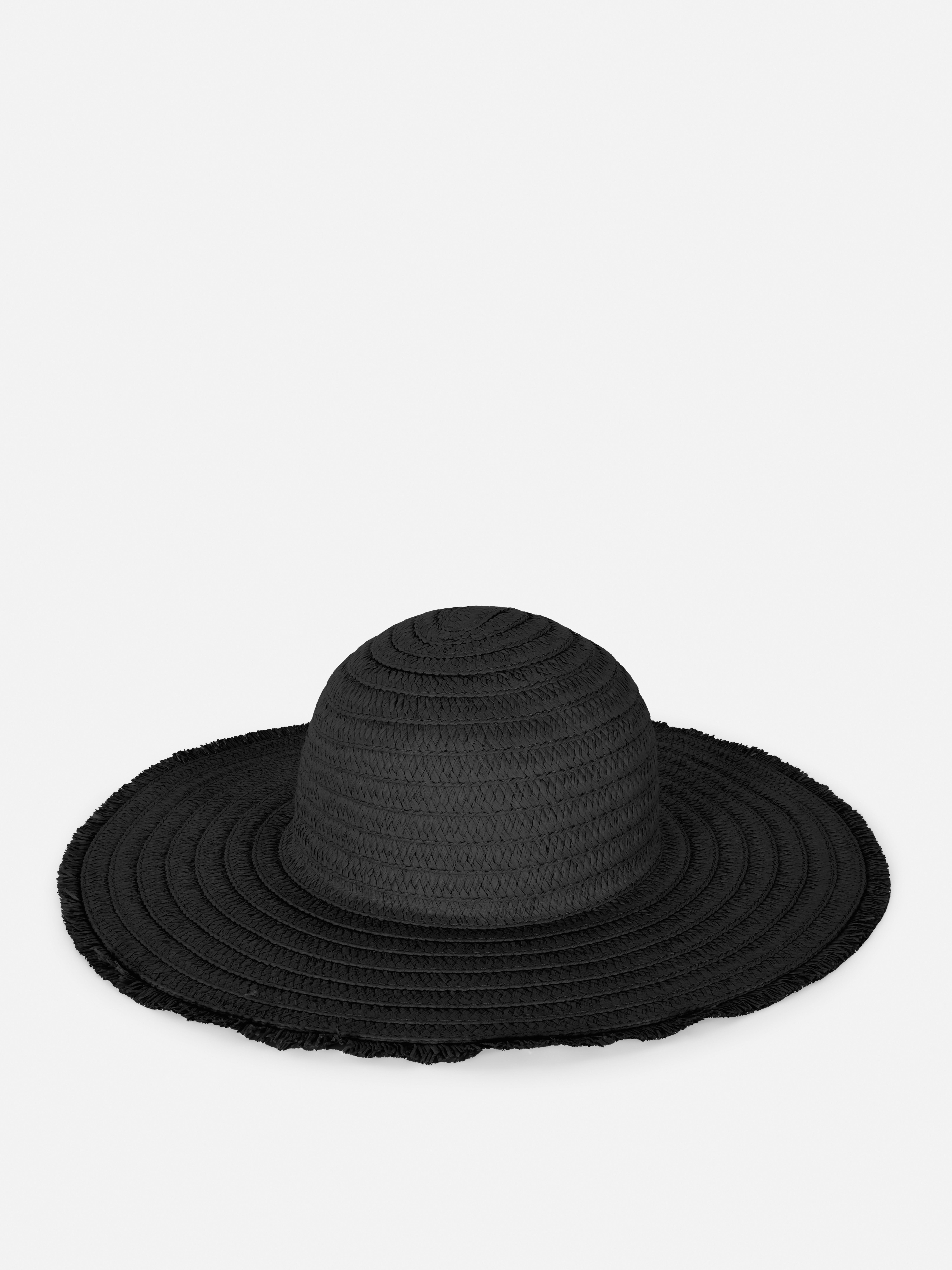 Sombrero de paja flexible