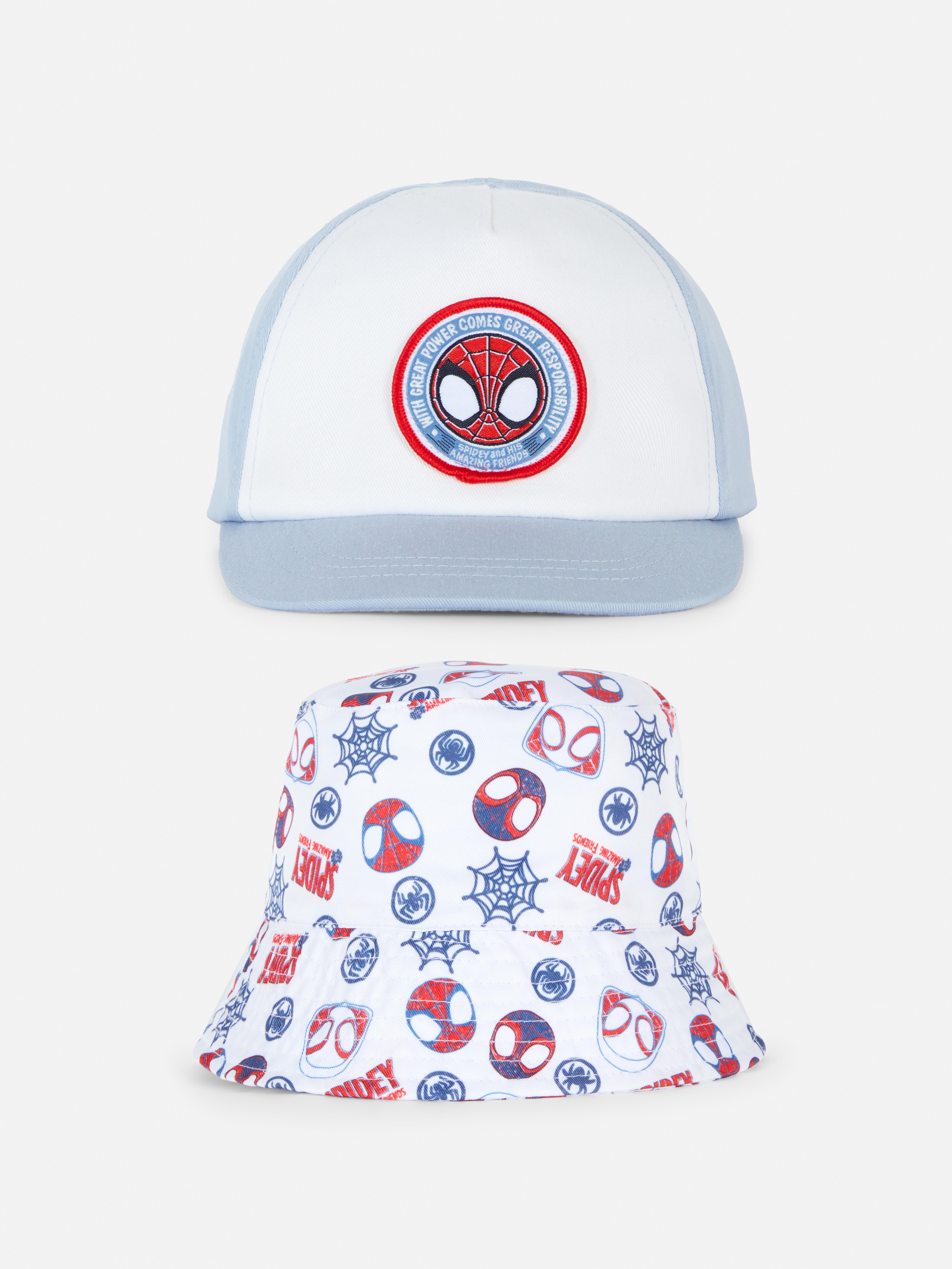 2pk Spider-Man Hat Set