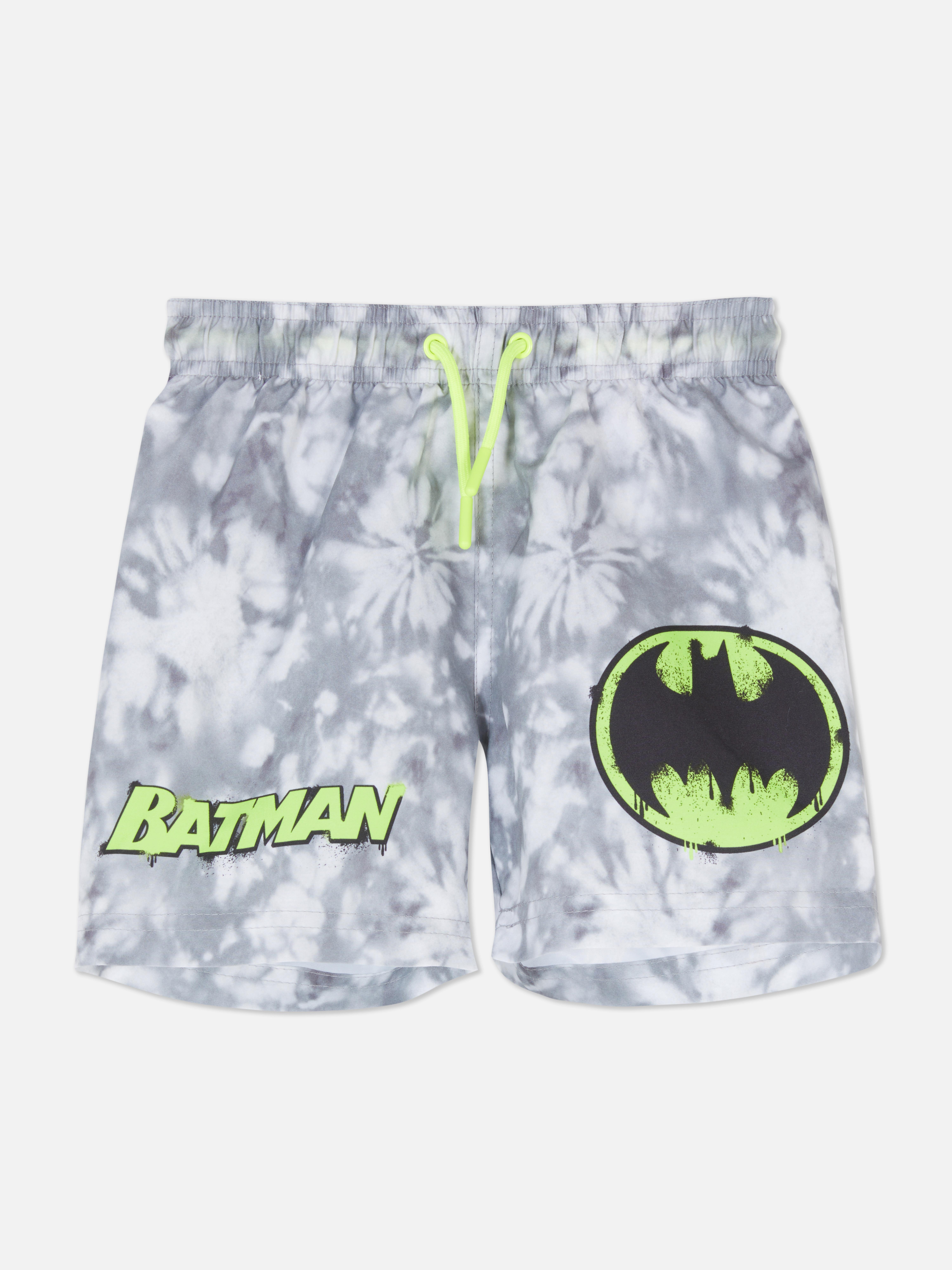 „Batman“ Badeshorts mit Grafik-Print