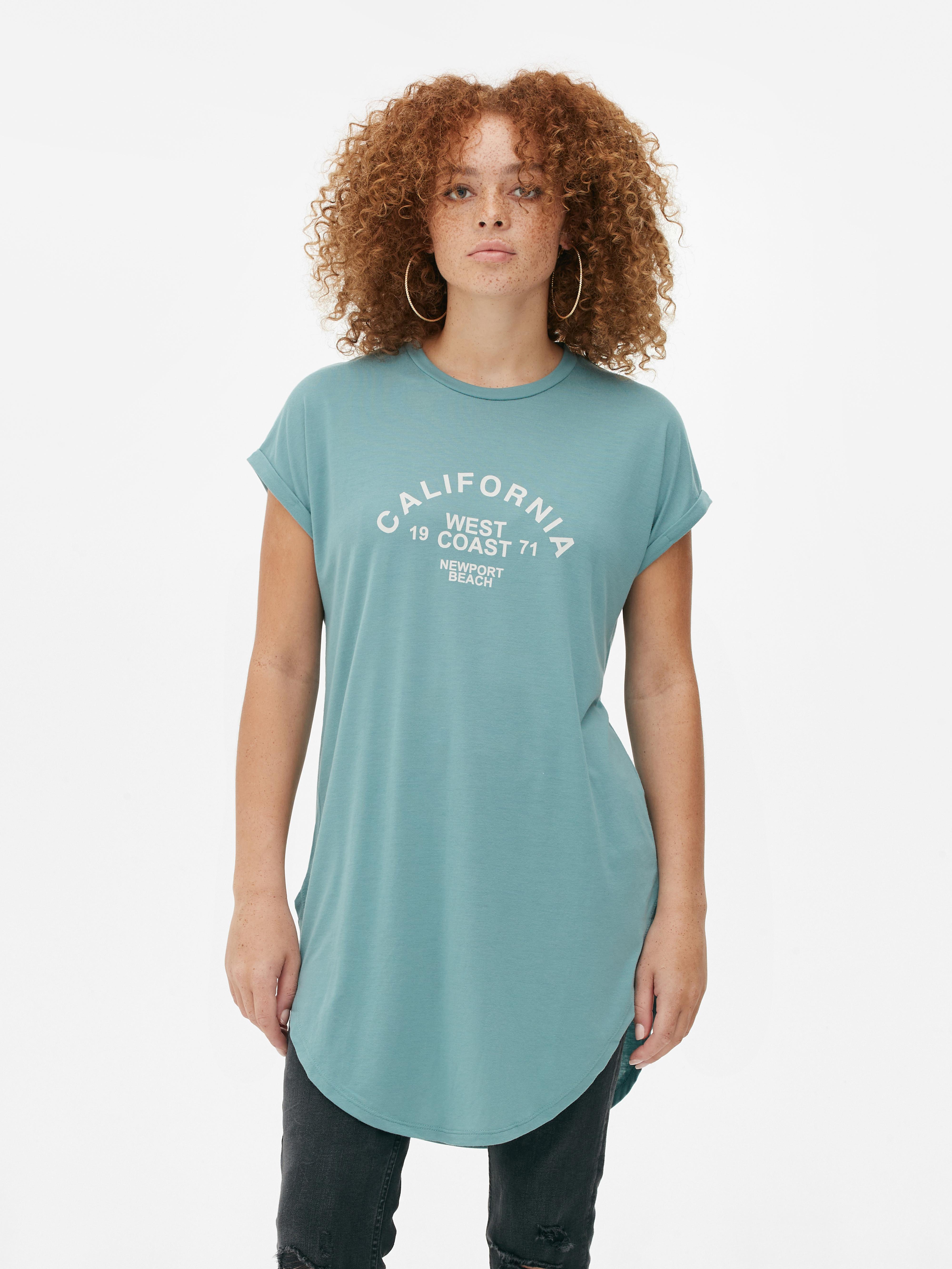 Longline Motif Tshirt Penneys