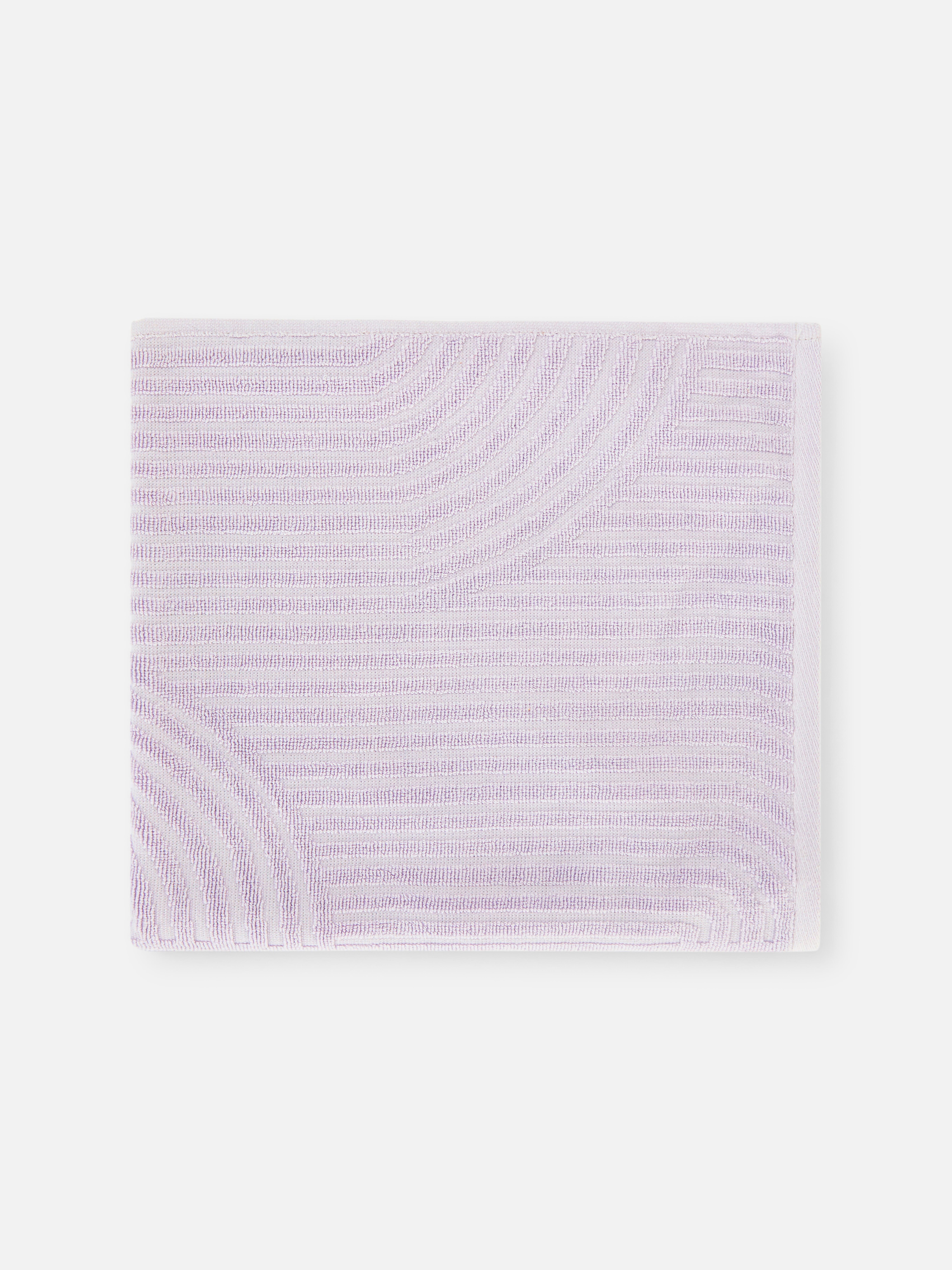 Lilac XL Arched Bath Towel