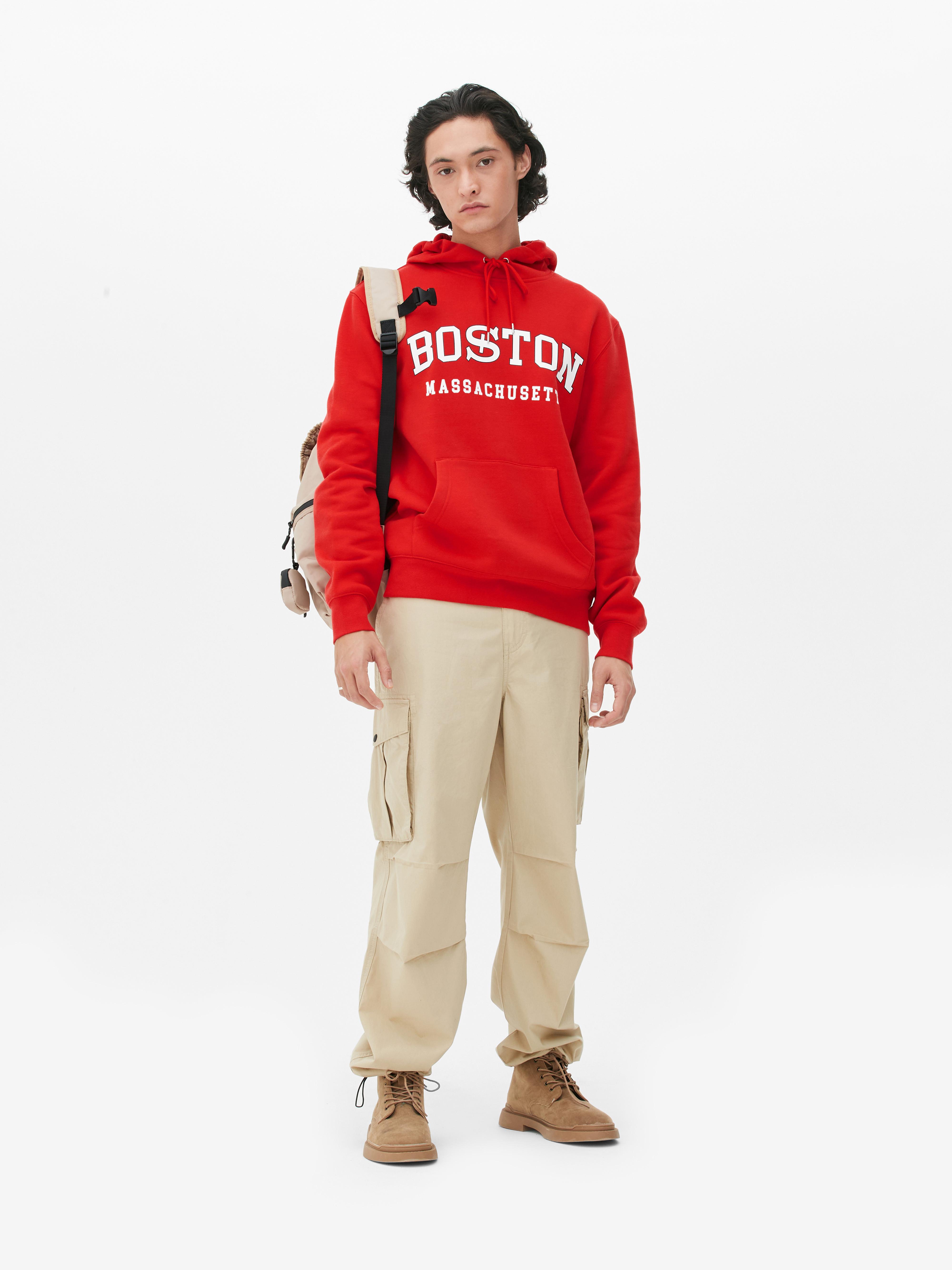 Boston City Long Sleeve Hoodie Primark