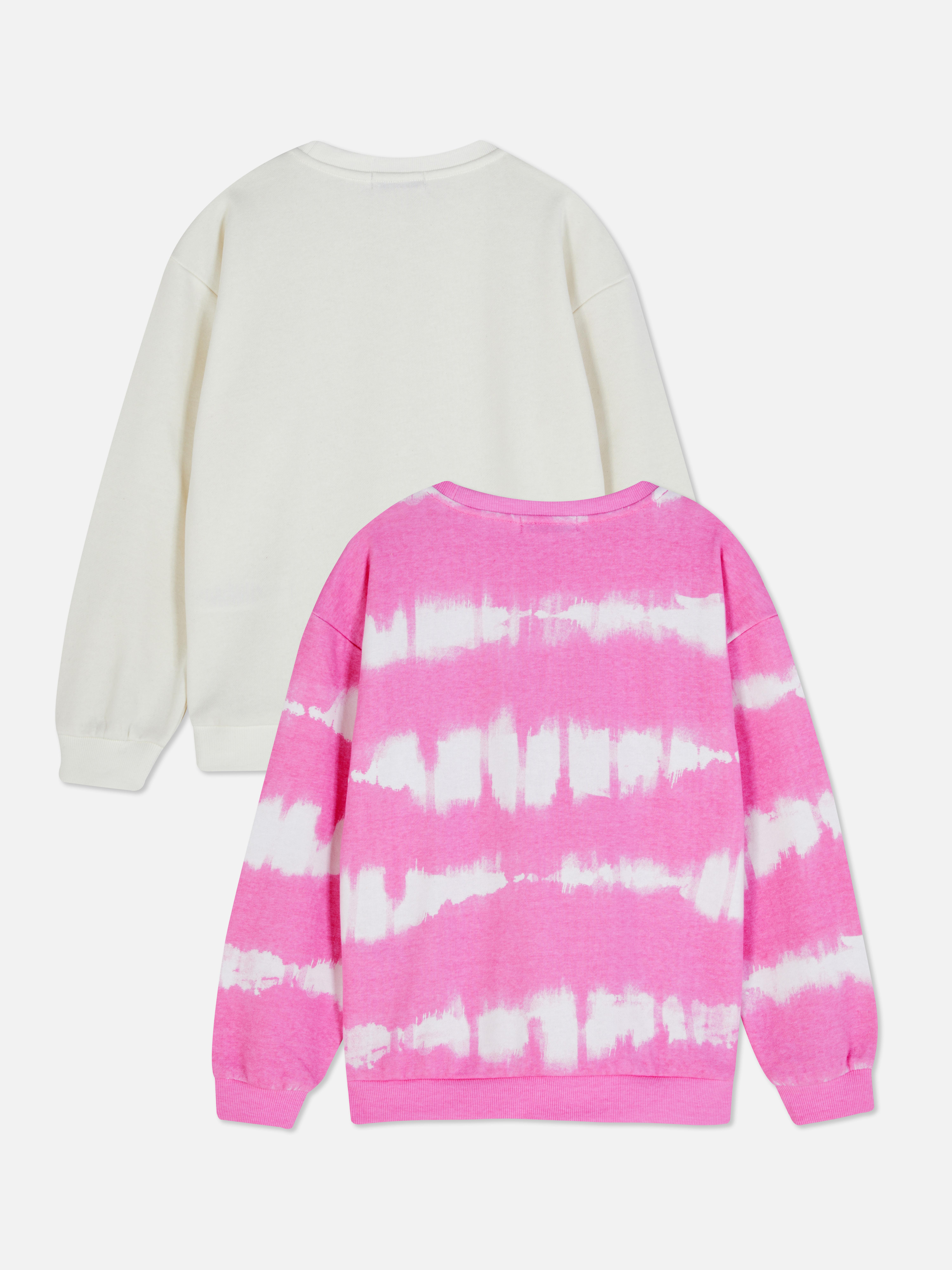 2pk Crew Neck Sweatshirts