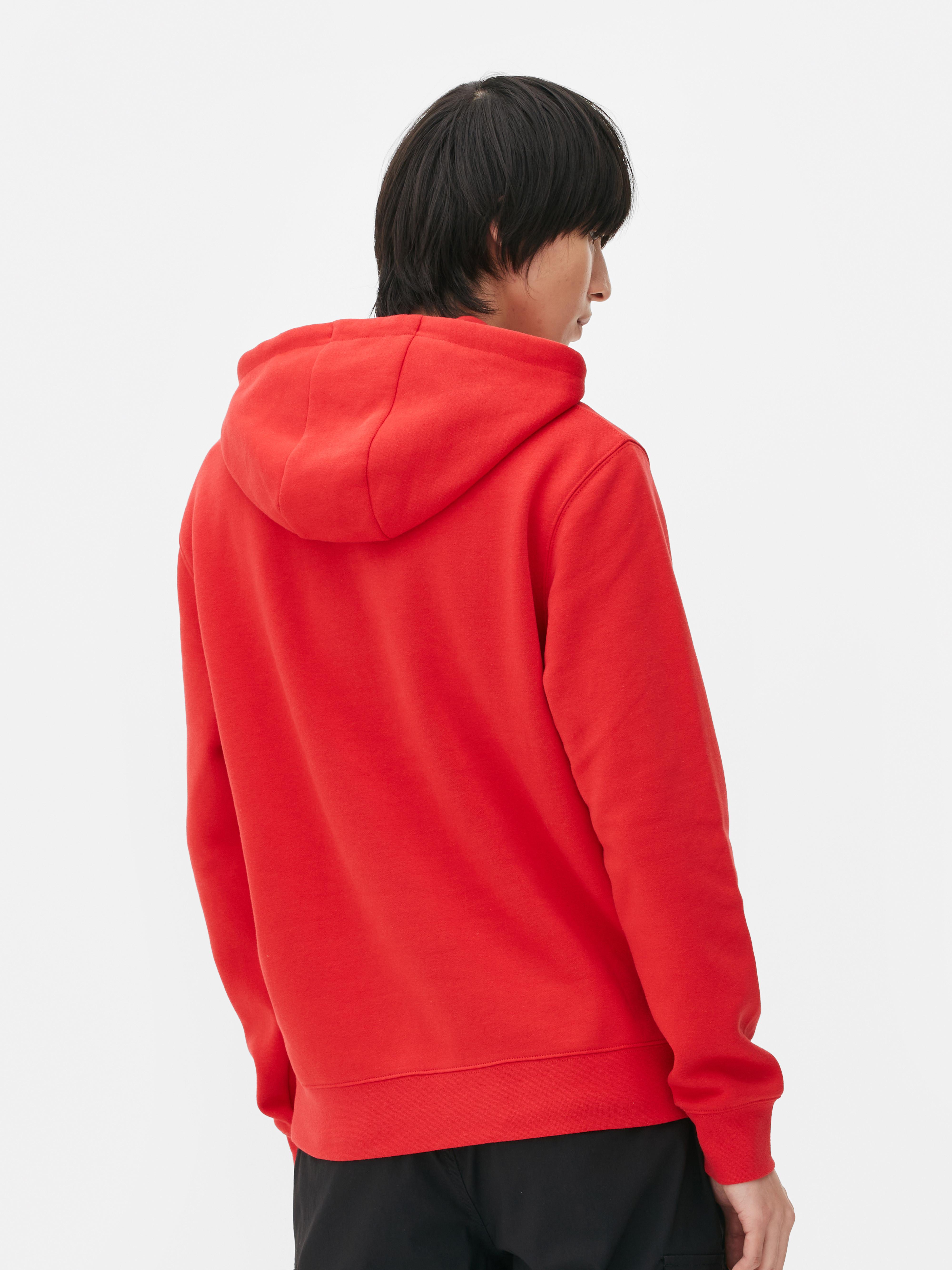 Sudadera roja online primark