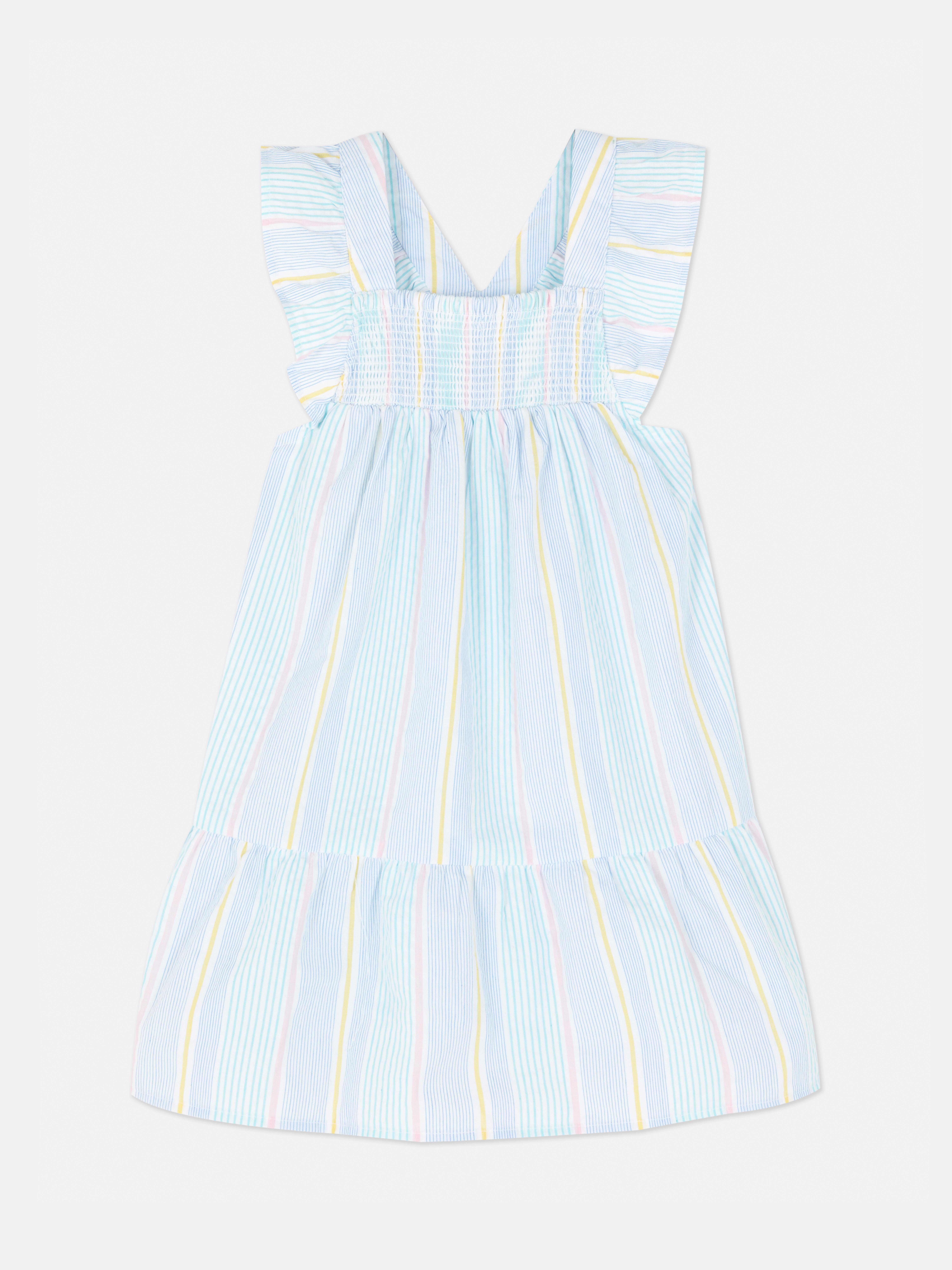 Stripe Seersucker Dress