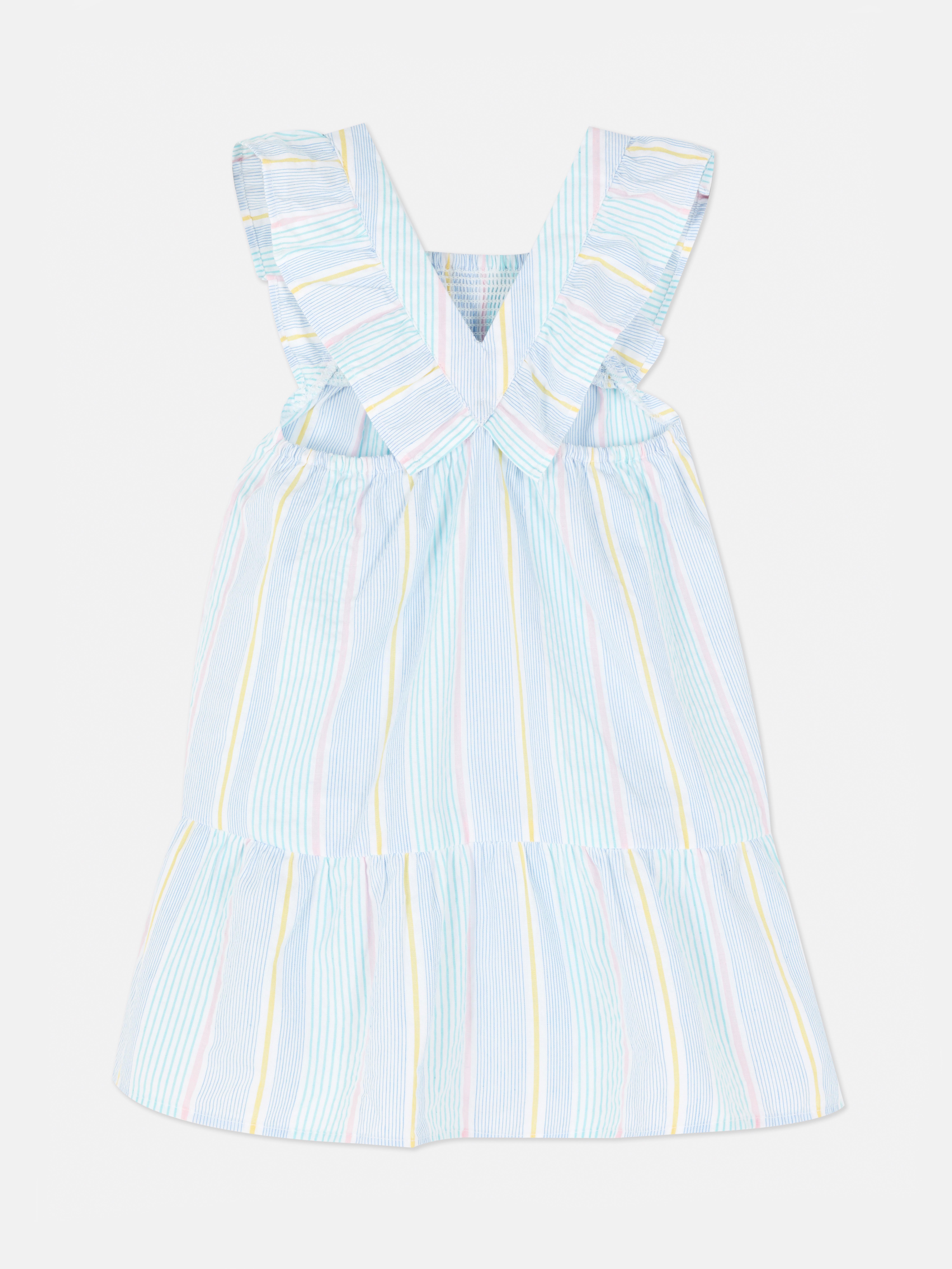 Stripe Seersucker Dress