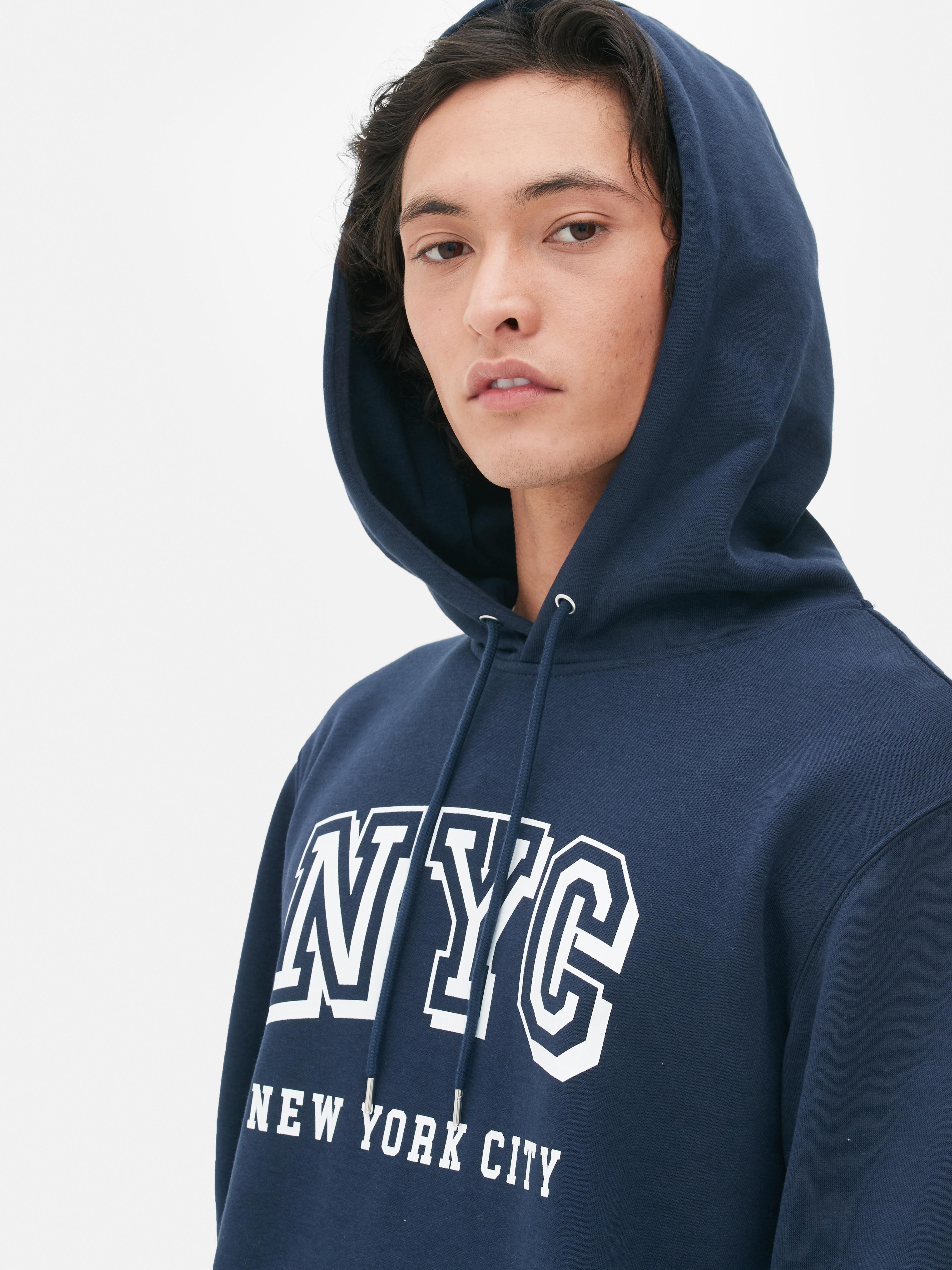 New York City Hoodie Women Men | Big Apple NYC Sweatshirt Pullover Hoodie