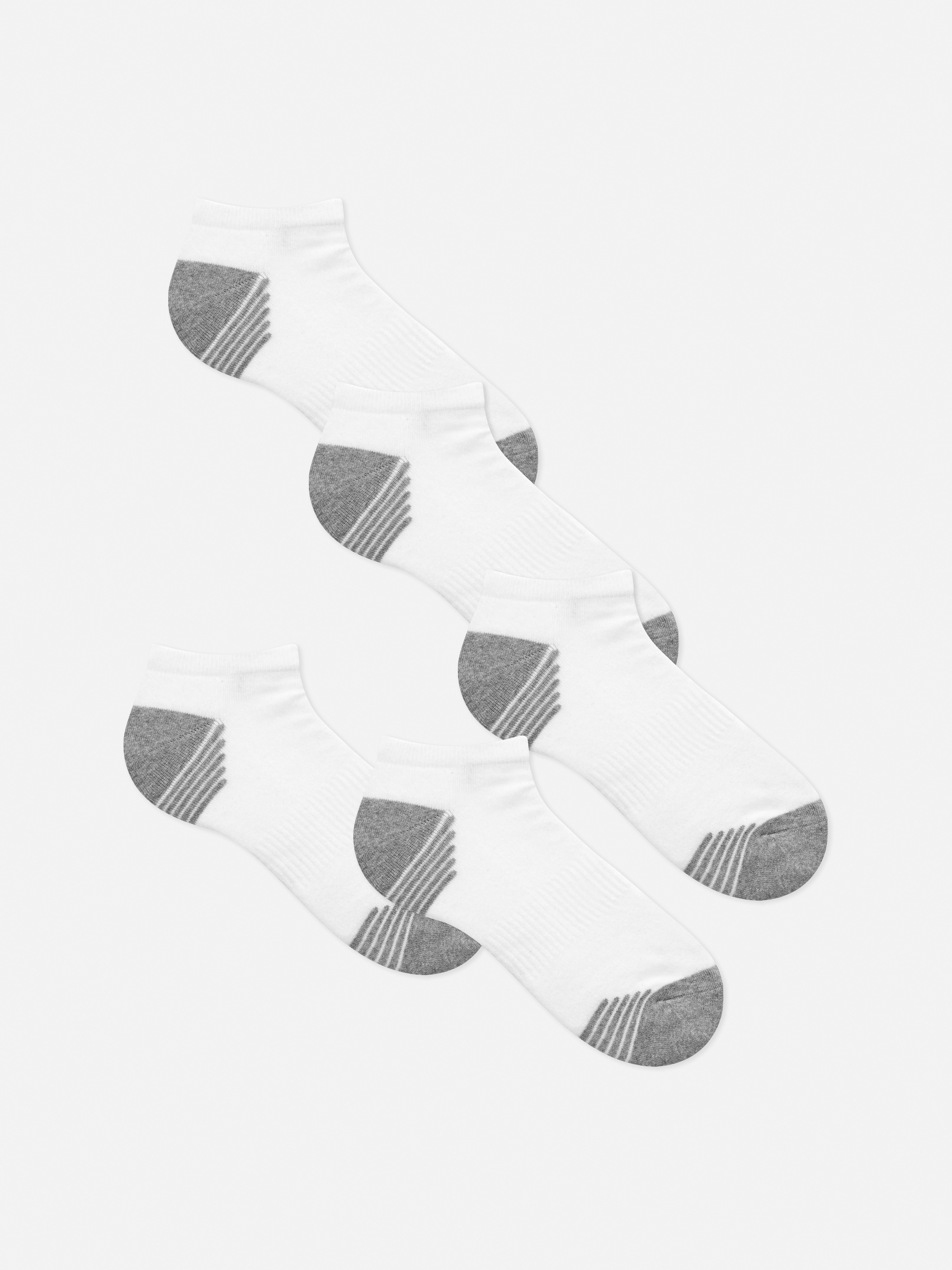 5-Pack Trainer Socks White