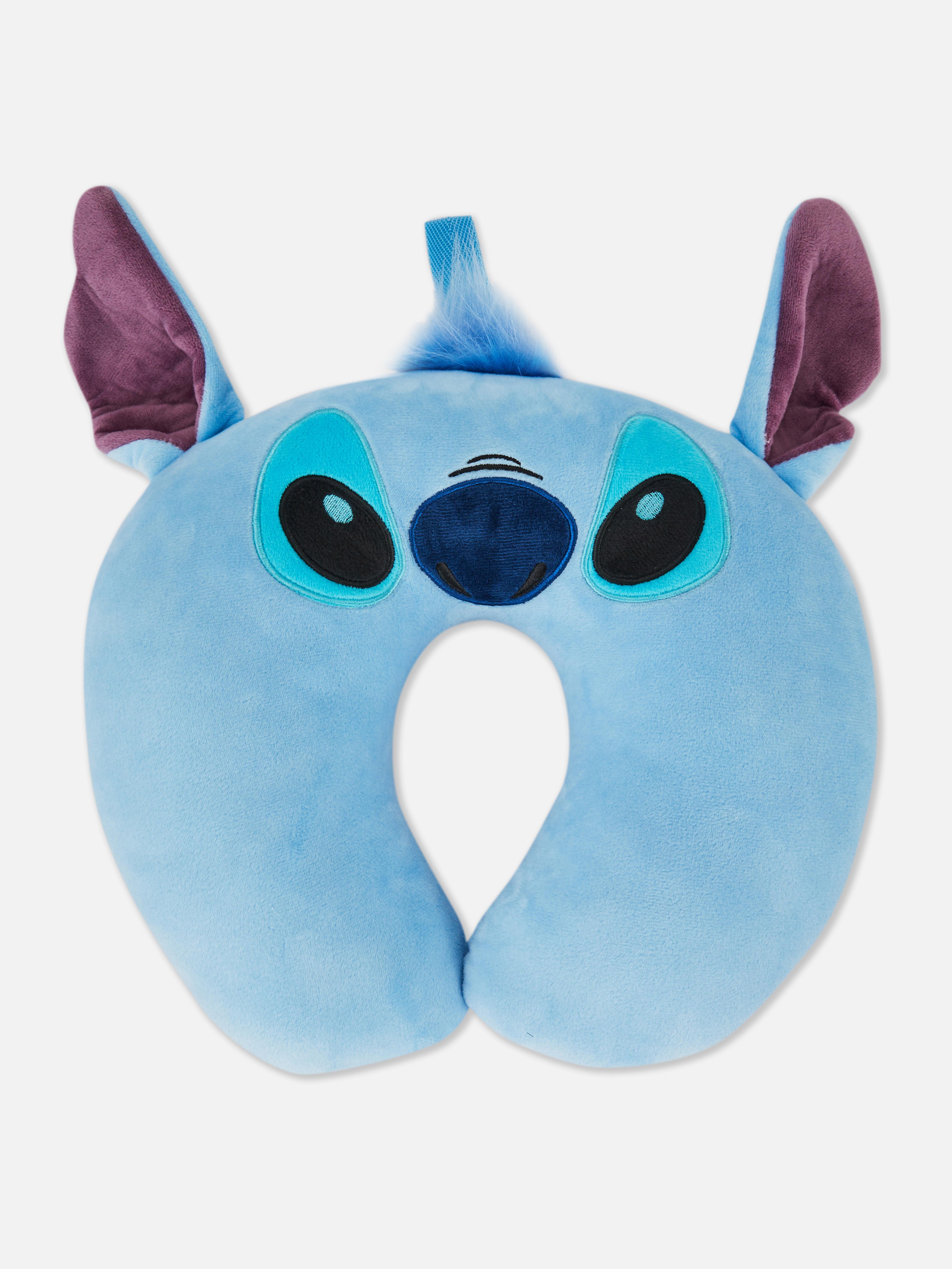 Blue Ful Disney Stitch Hooded Hoodie Travel Neck Pillow