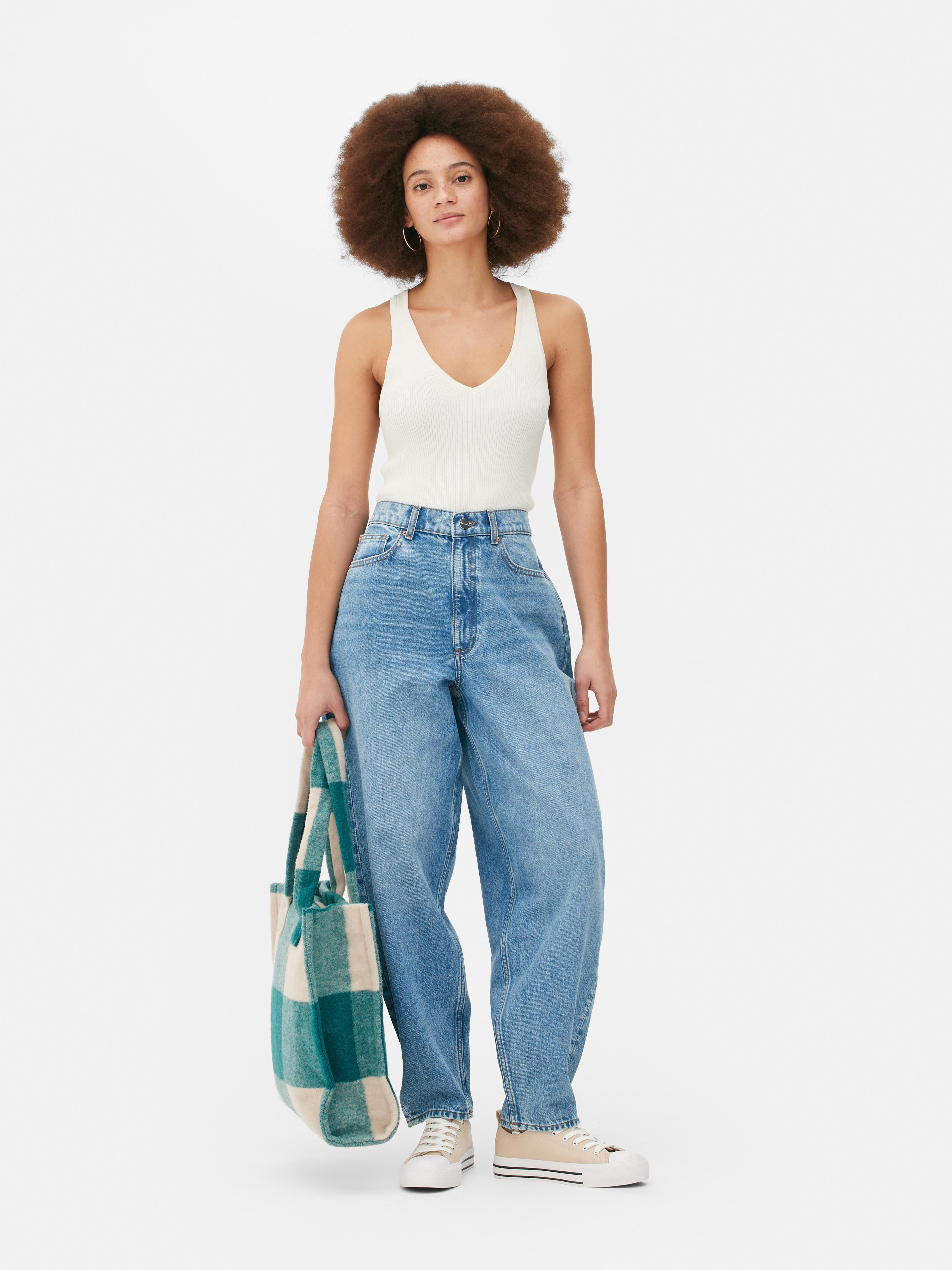 Slouchy Balloon Jeans