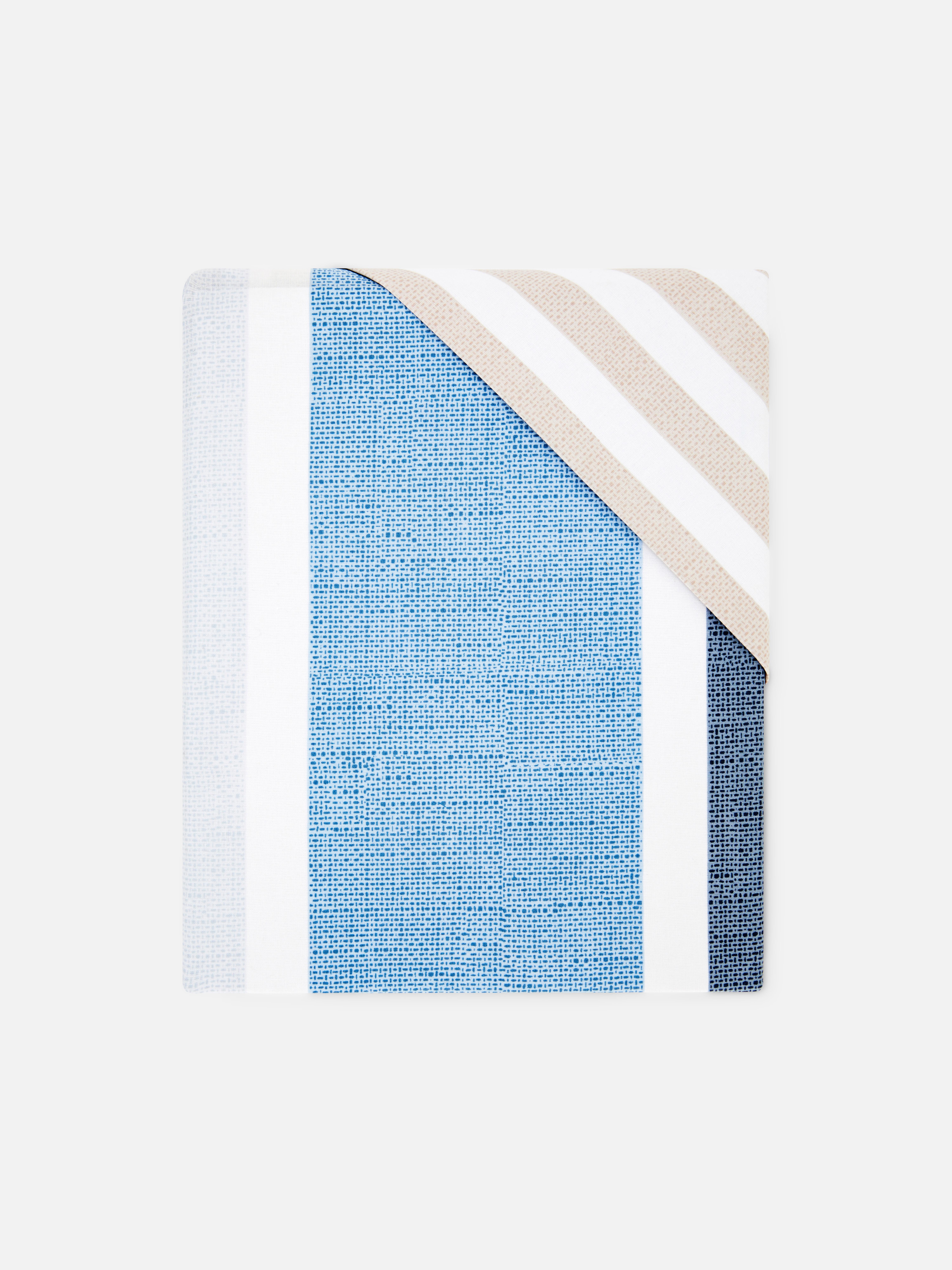 Multicoloured Stripe Double Duvet Cover Set