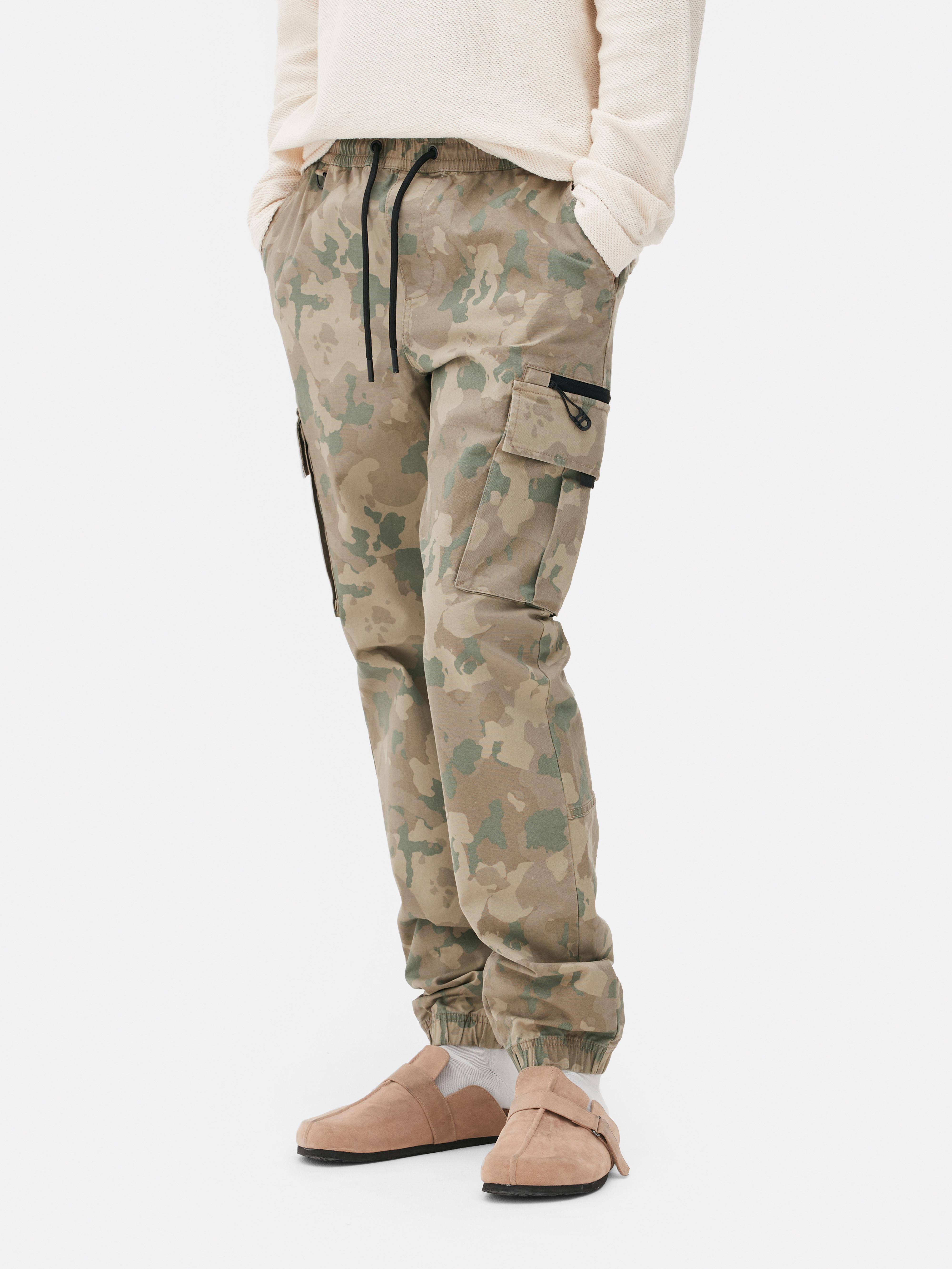 Primark store camo joggers