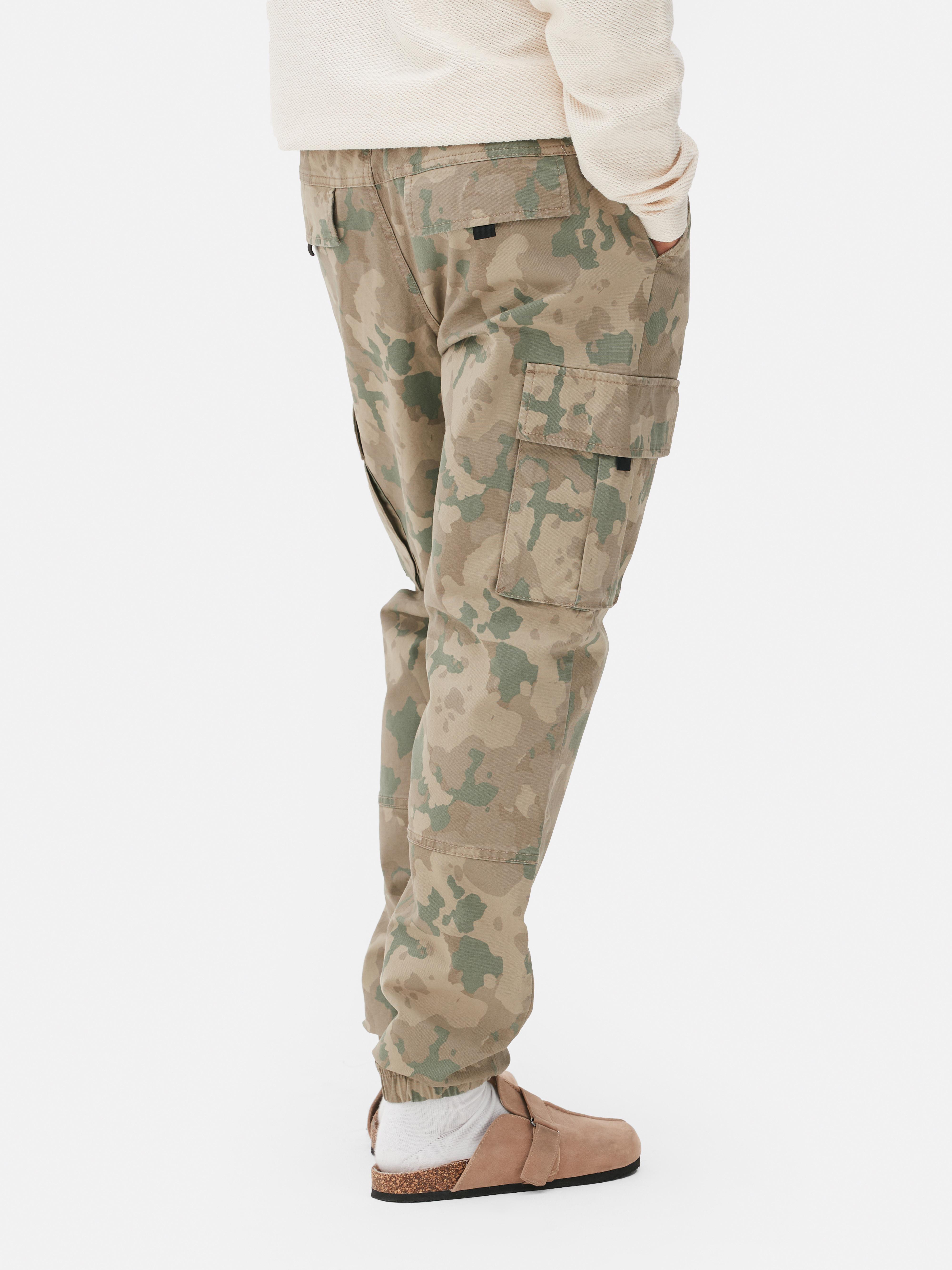 Slim Cuffed Cargo Pants Primark