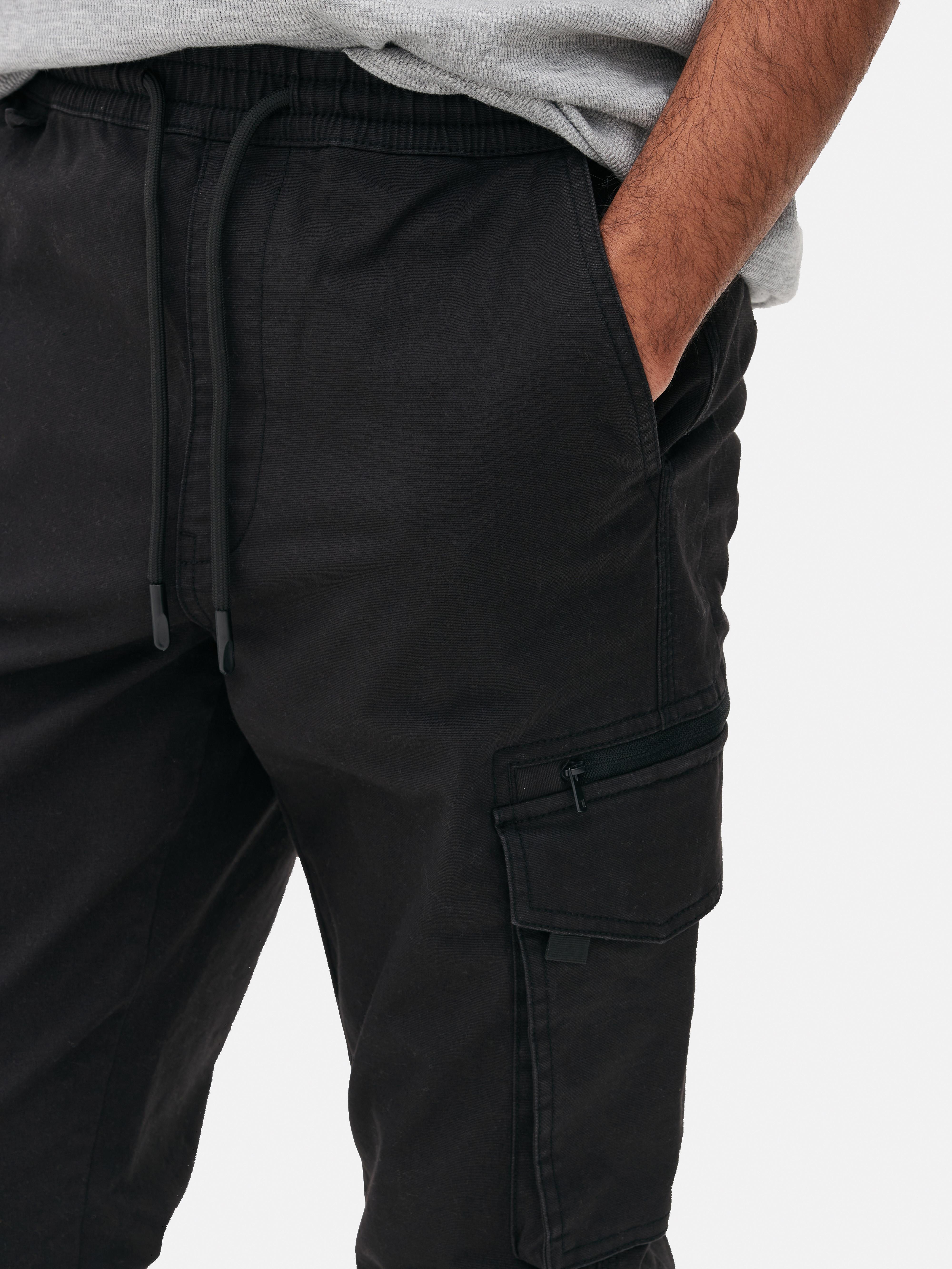 Slim Cuffed Cargo Pants Primark