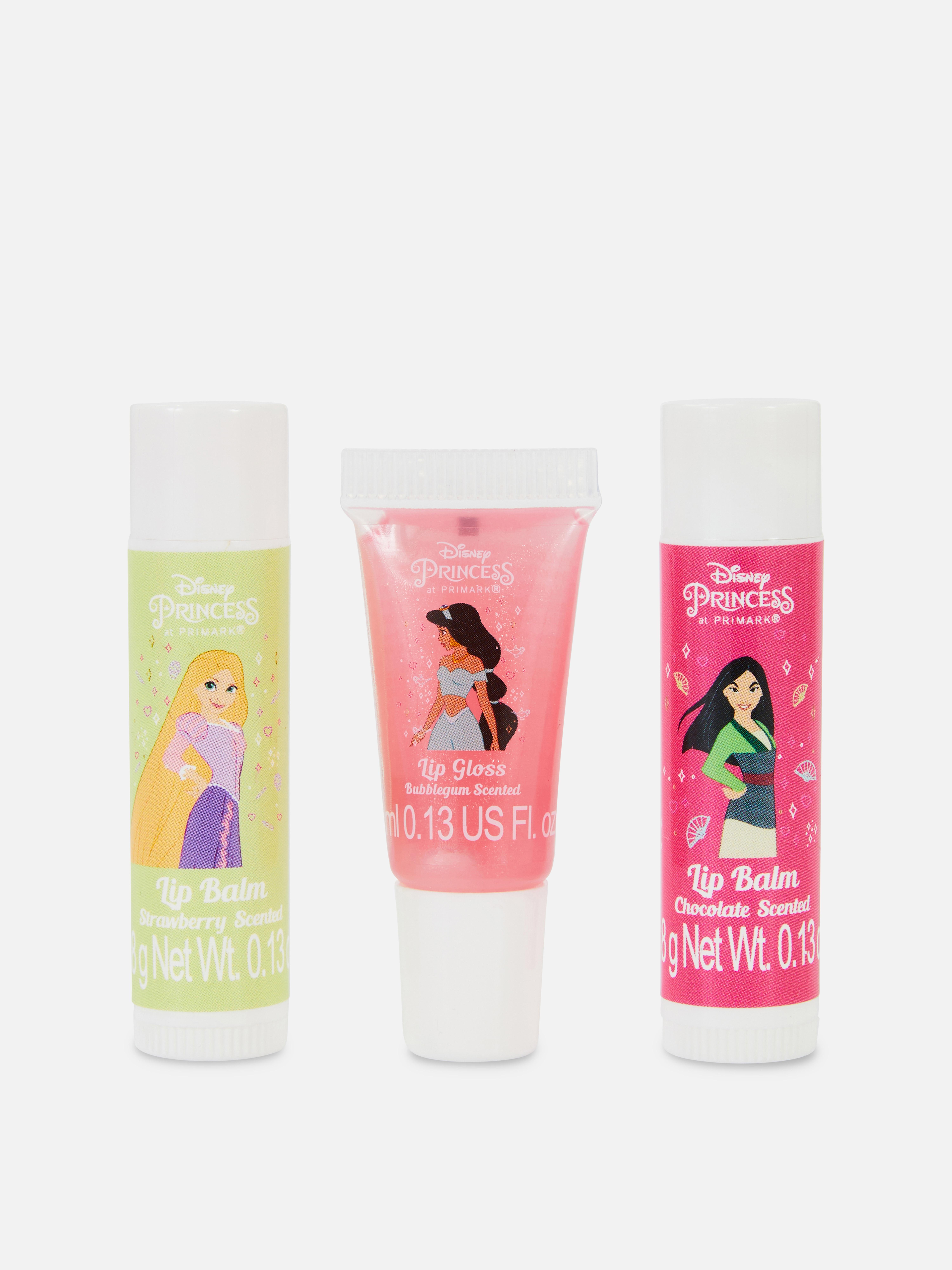 3pk Disney's Princesses Lip Accessories Gift Case