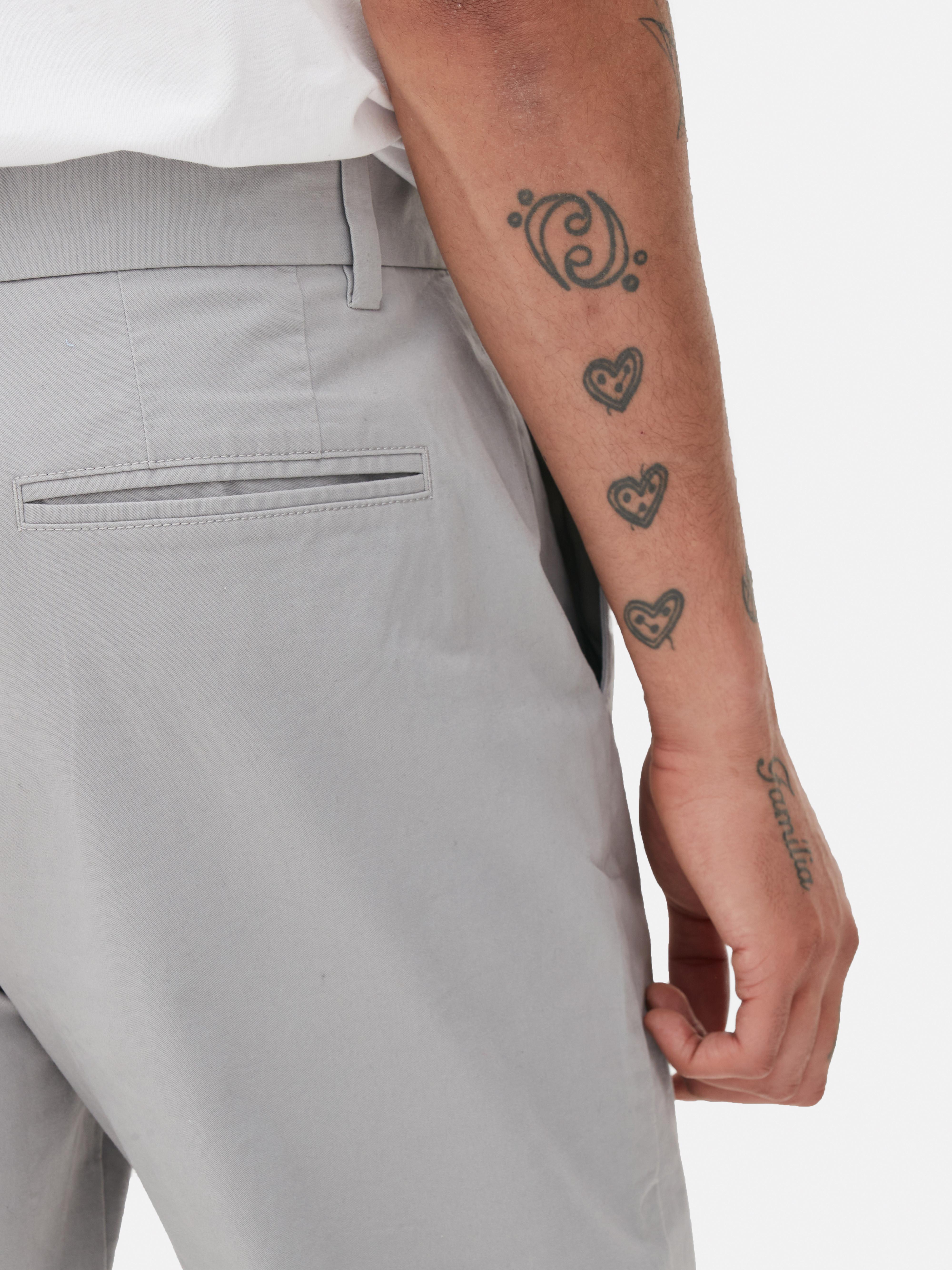 Slim-Fit-Chinohose mit Stretchanteil