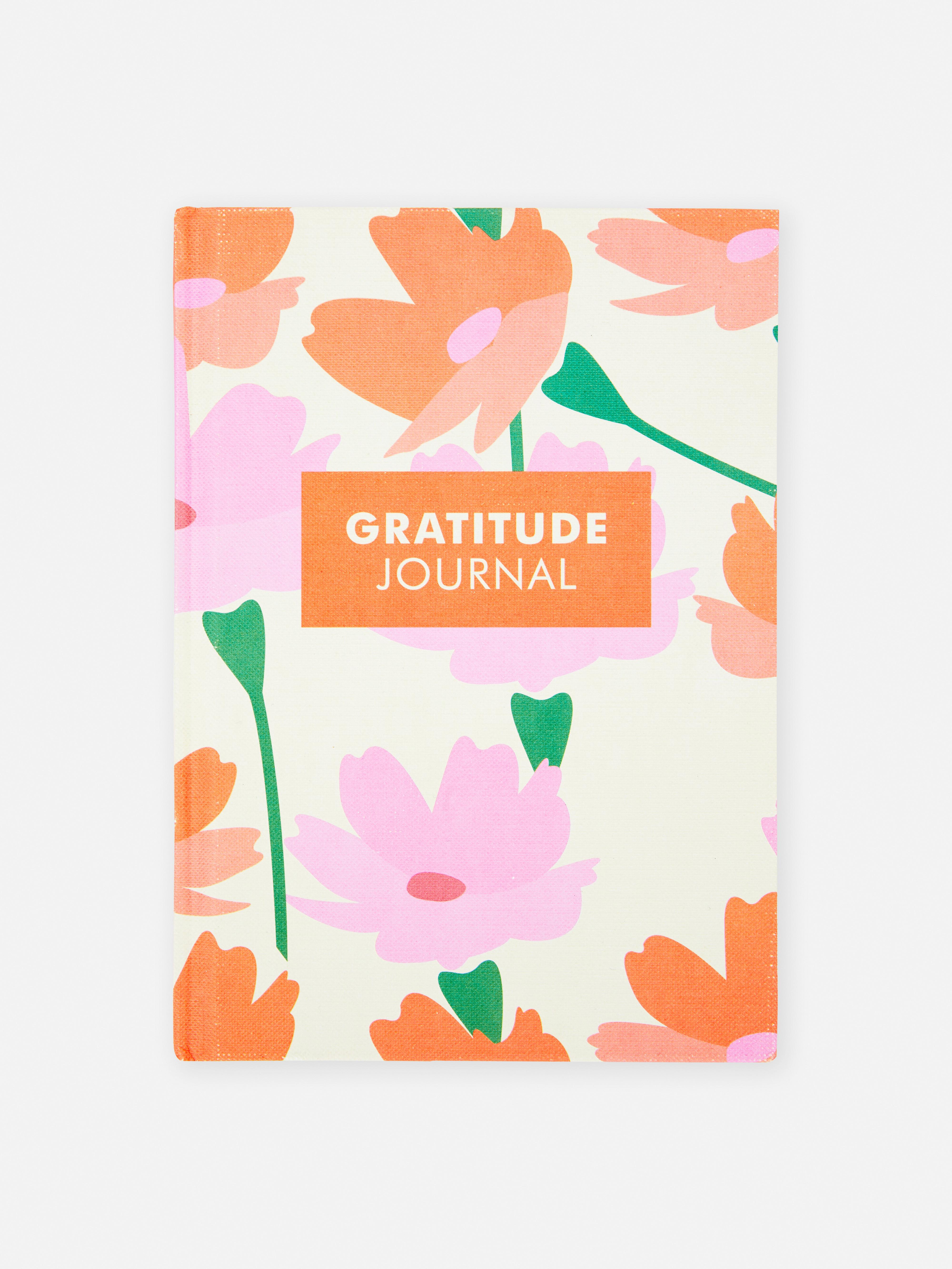 Floral Print Gratitude Journal