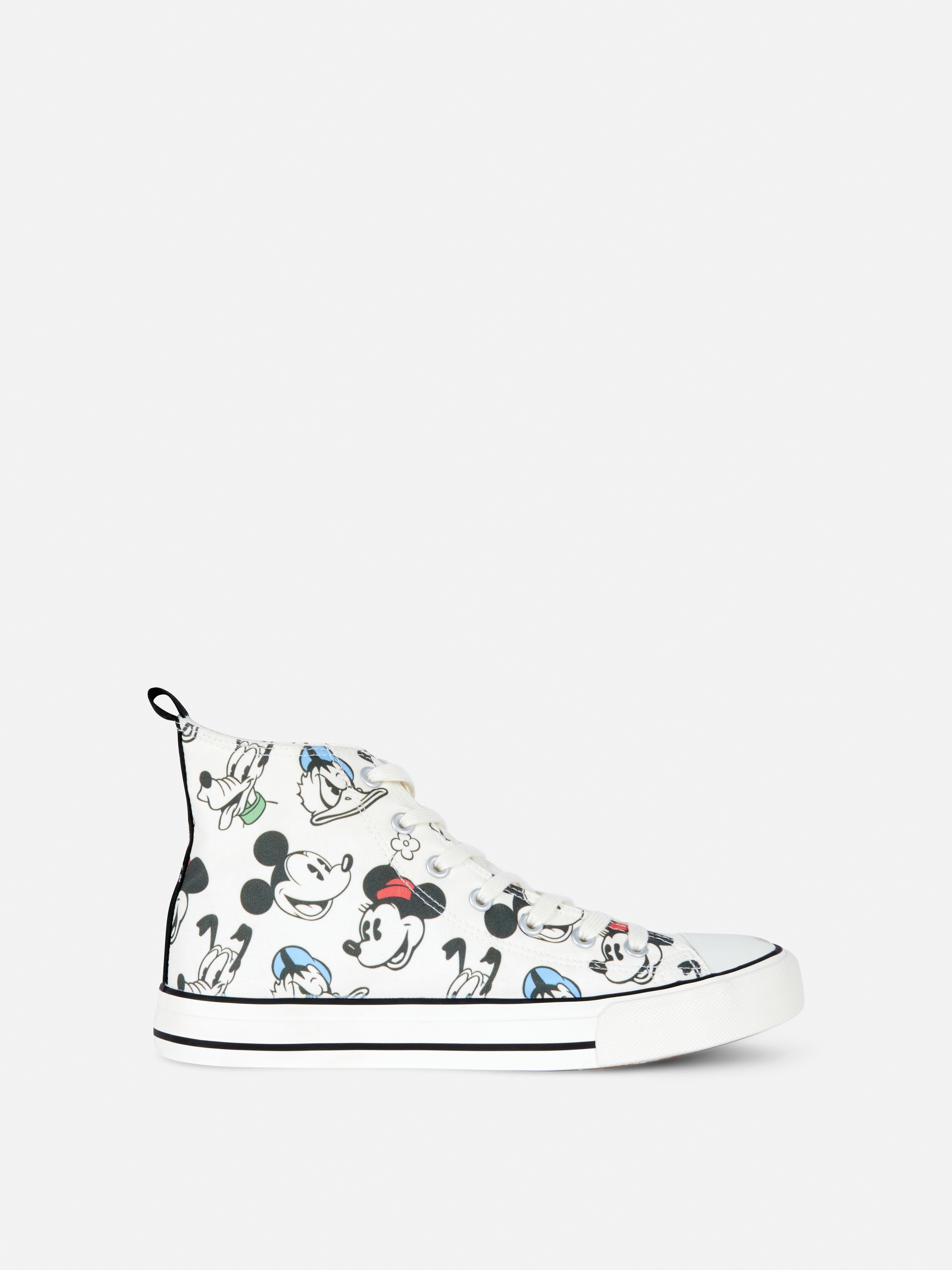 Disney's Mickey Mouse & Friends Originals High-Top Canvas Trainers