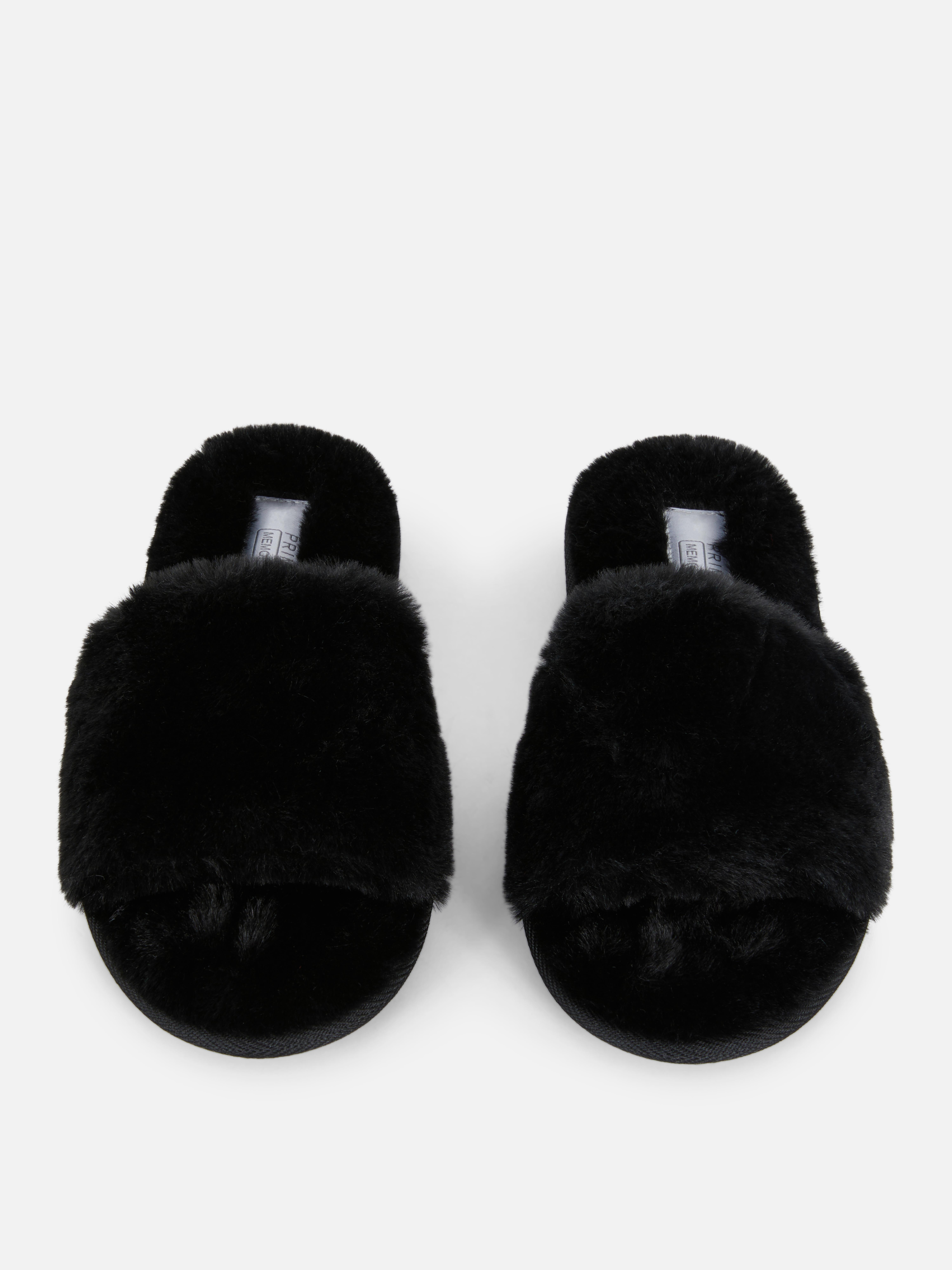 Faux Fur Slippers