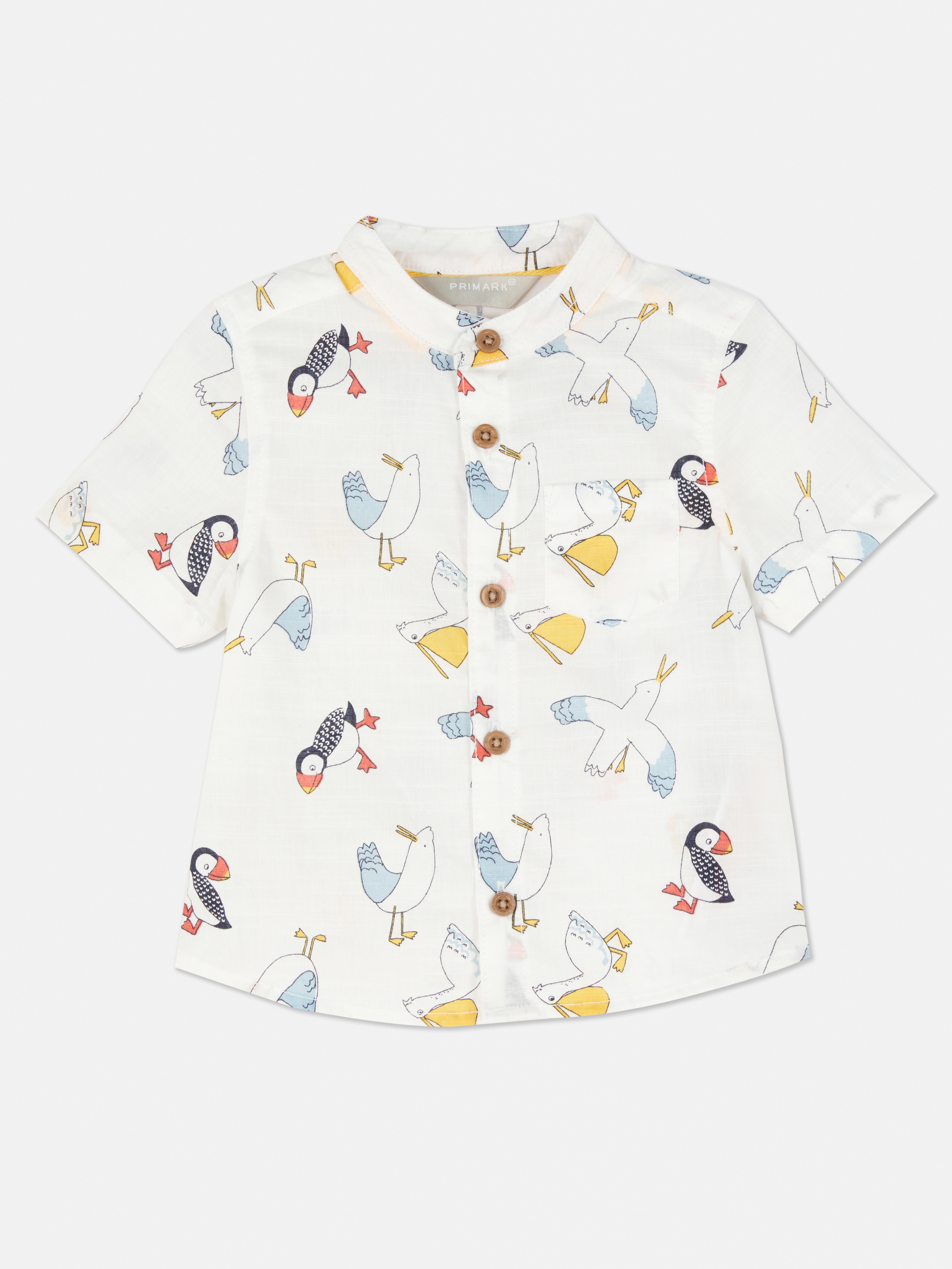 Bird Print Shirt