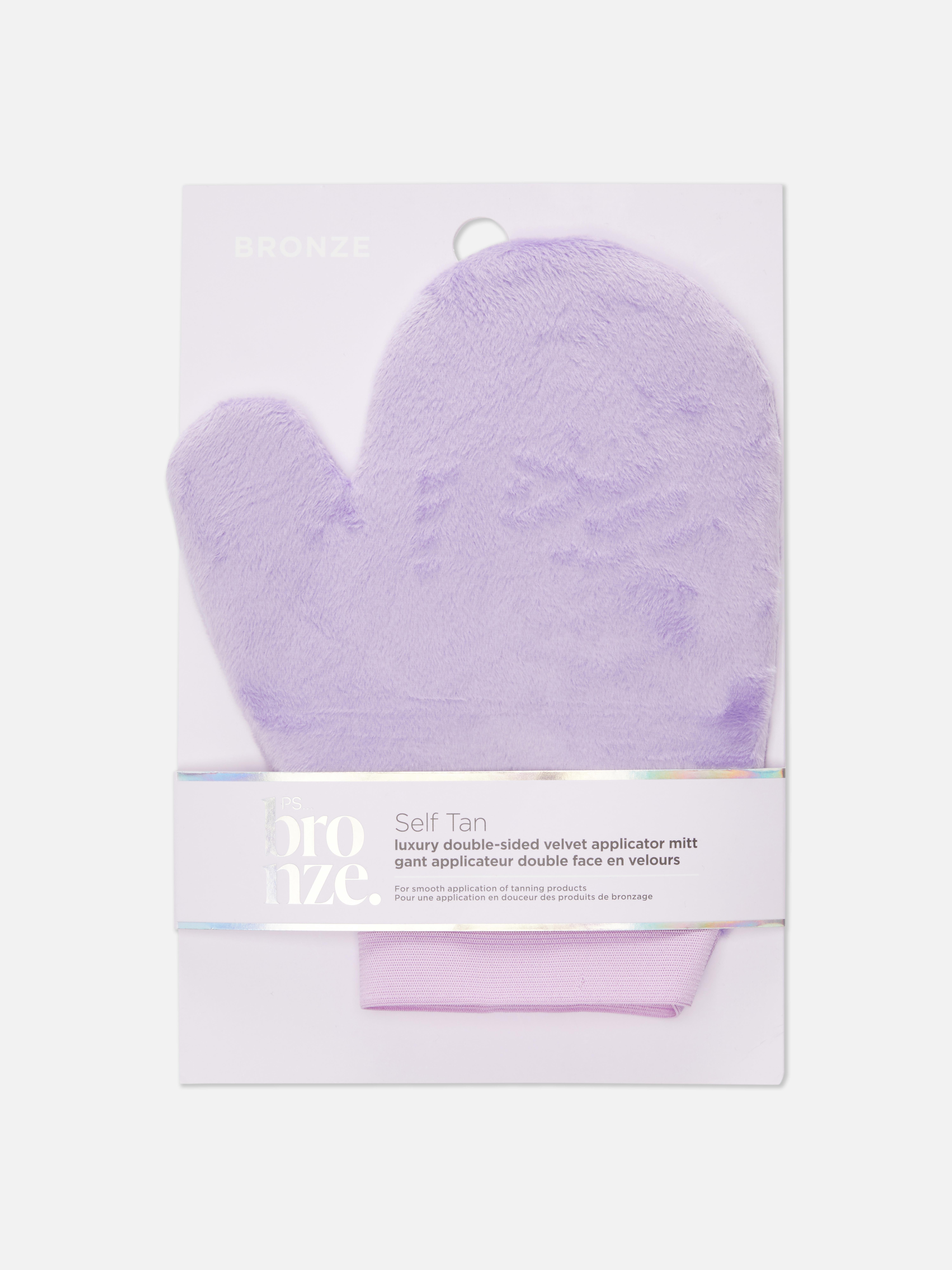 Velvet Cuffed Self Tan Mitt