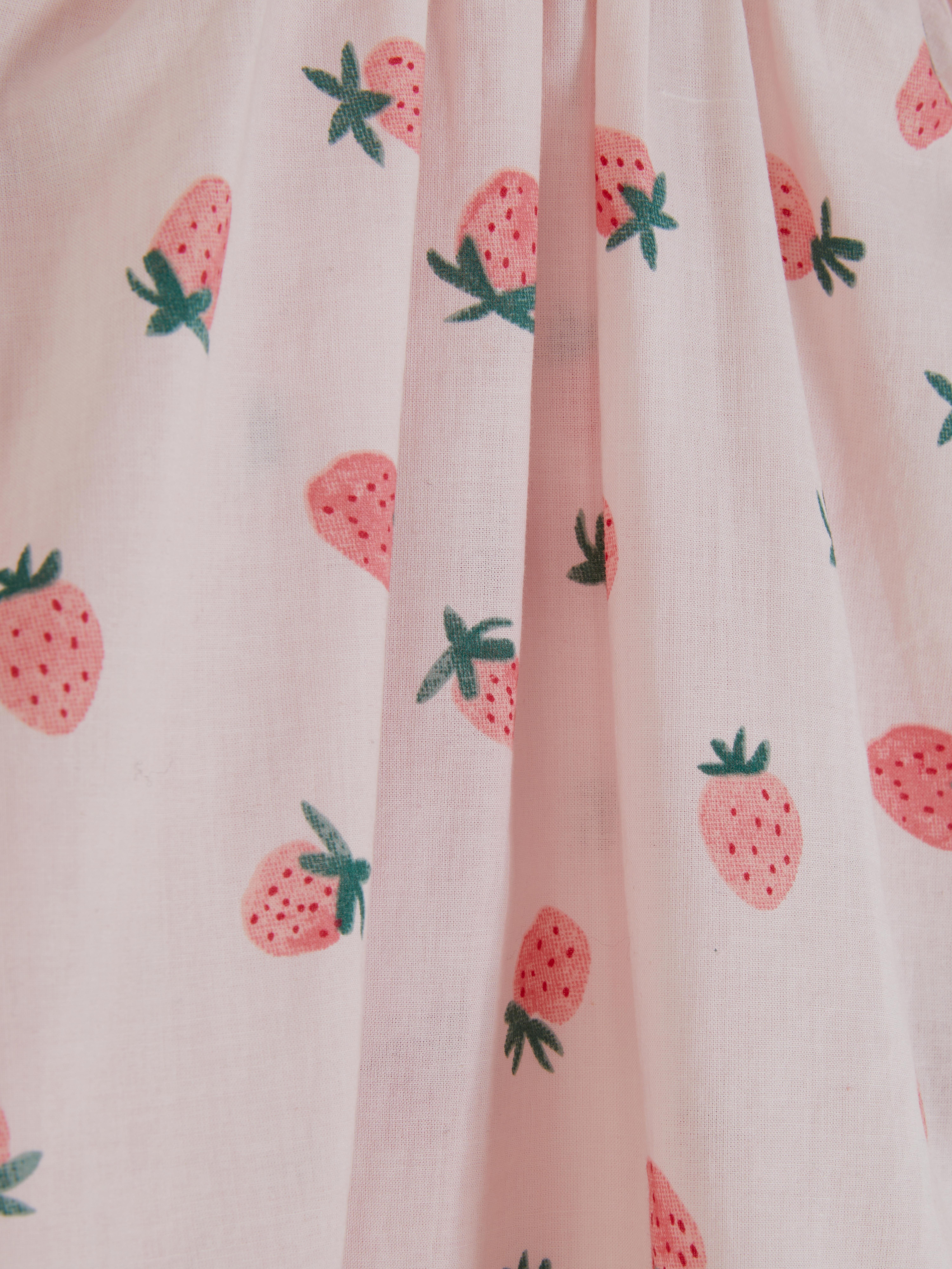 Strawberry Print Blouse